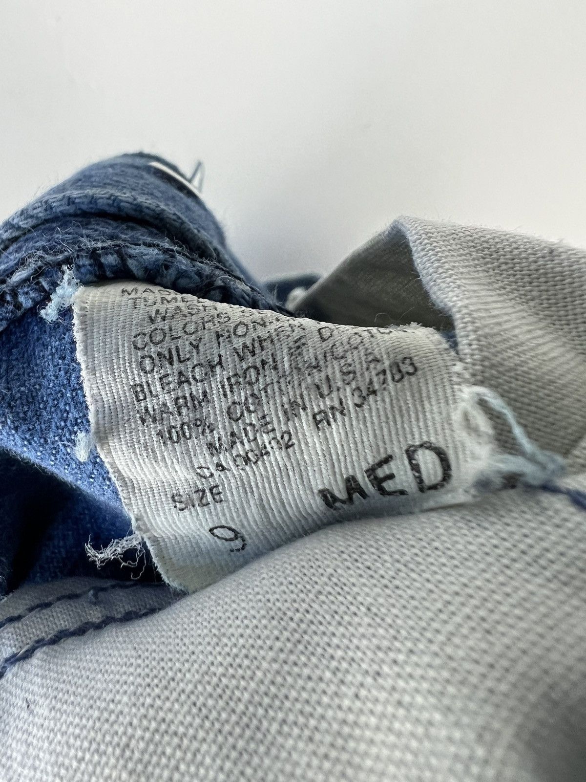Lee Vintage Womens Lee Union made Jeans Size 27" / US 4 / IT 40 - 3 Thumbnail