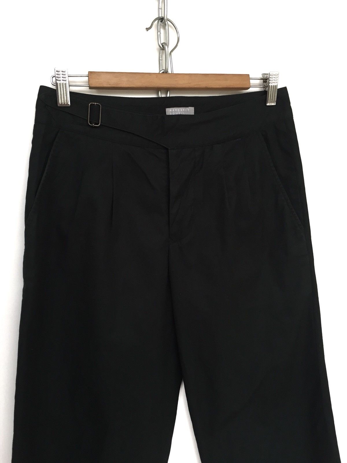 Margaret Howell Iconic MHL England Buckle Waist Cropped Pants Size US 30 / EU 46 - 2 Thumbnail