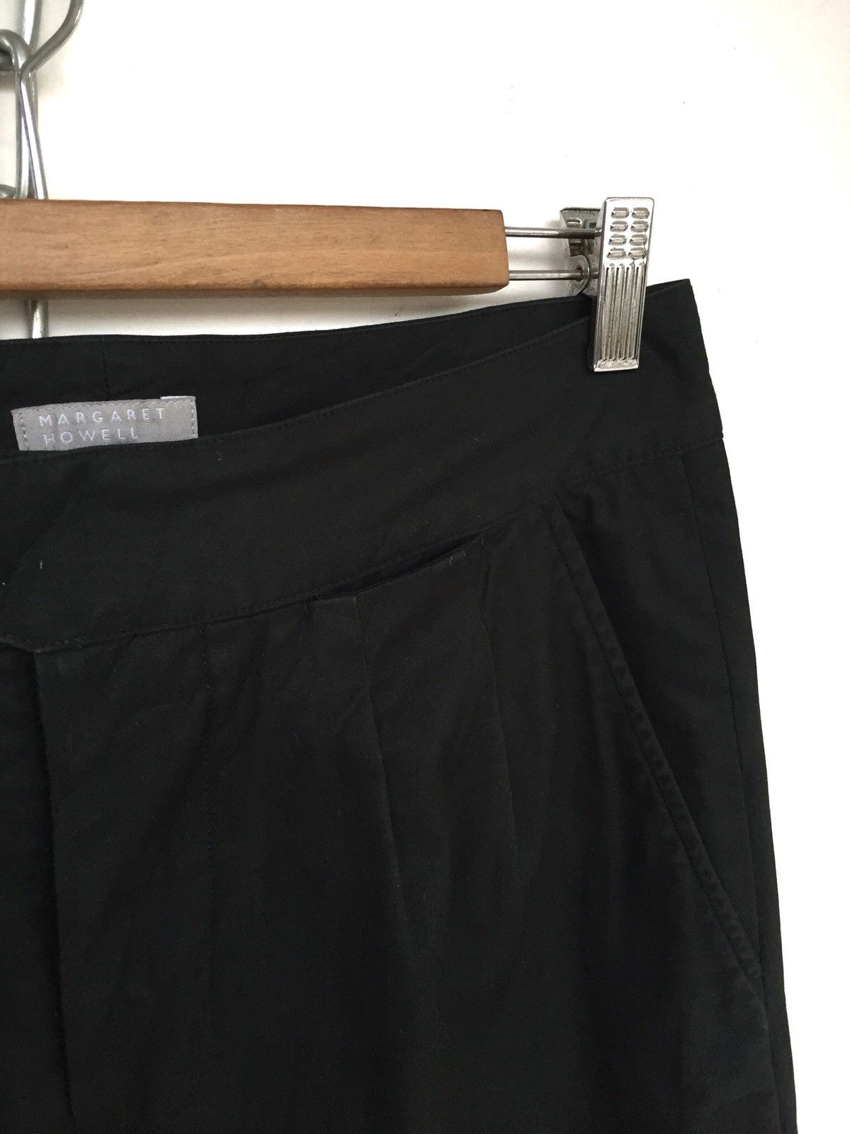 Margaret Howell Iconic MHL England Buckle Waist Cropped Pants Size US 30 / EU 46 - 4 Thumbnail