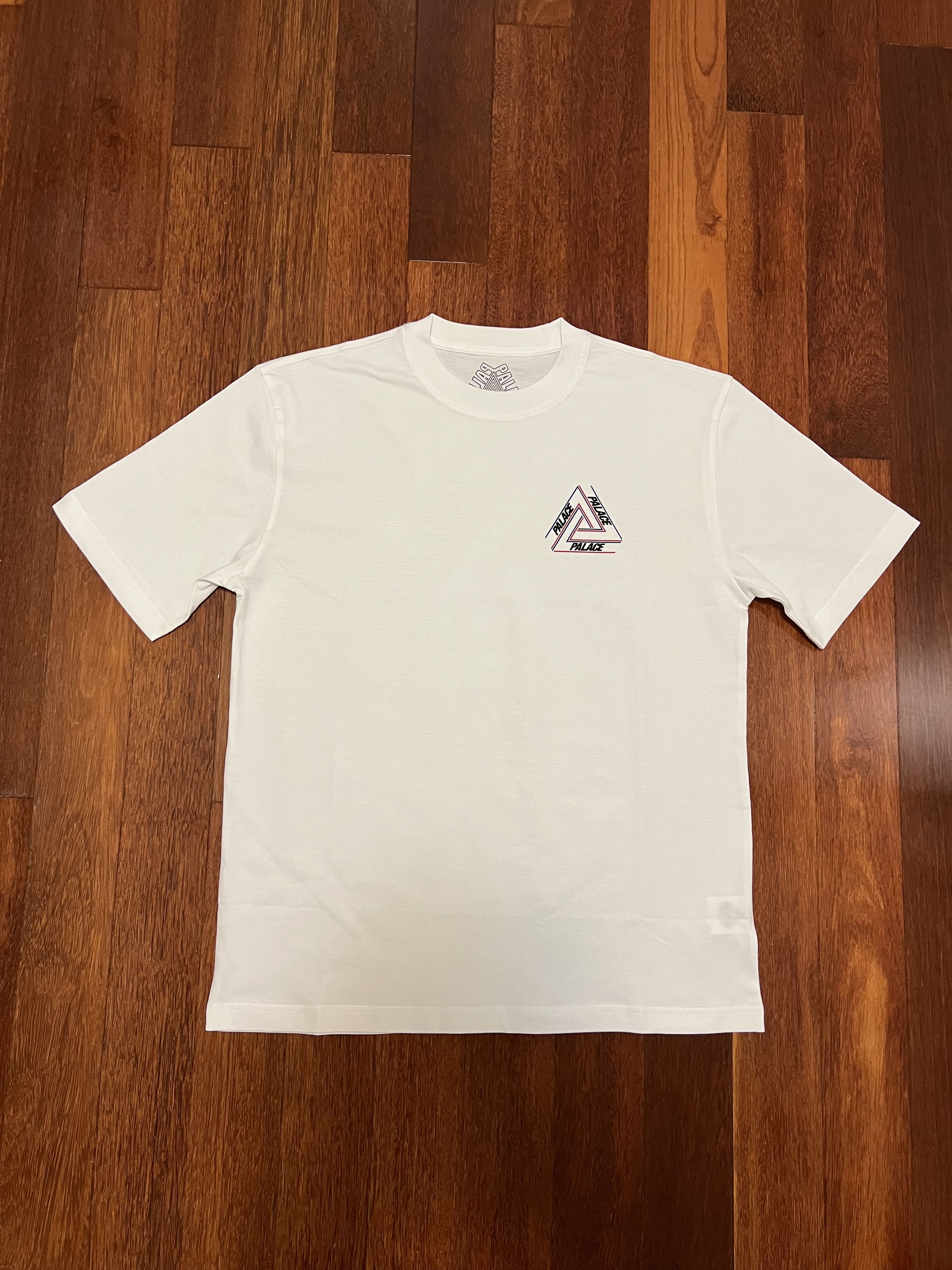 Palace 💚 2021 Palace Basically A Tri-Ferg T-Shirt White Medium NEW Size US M / EU 48-50 / 2 - 7 Thumbnail