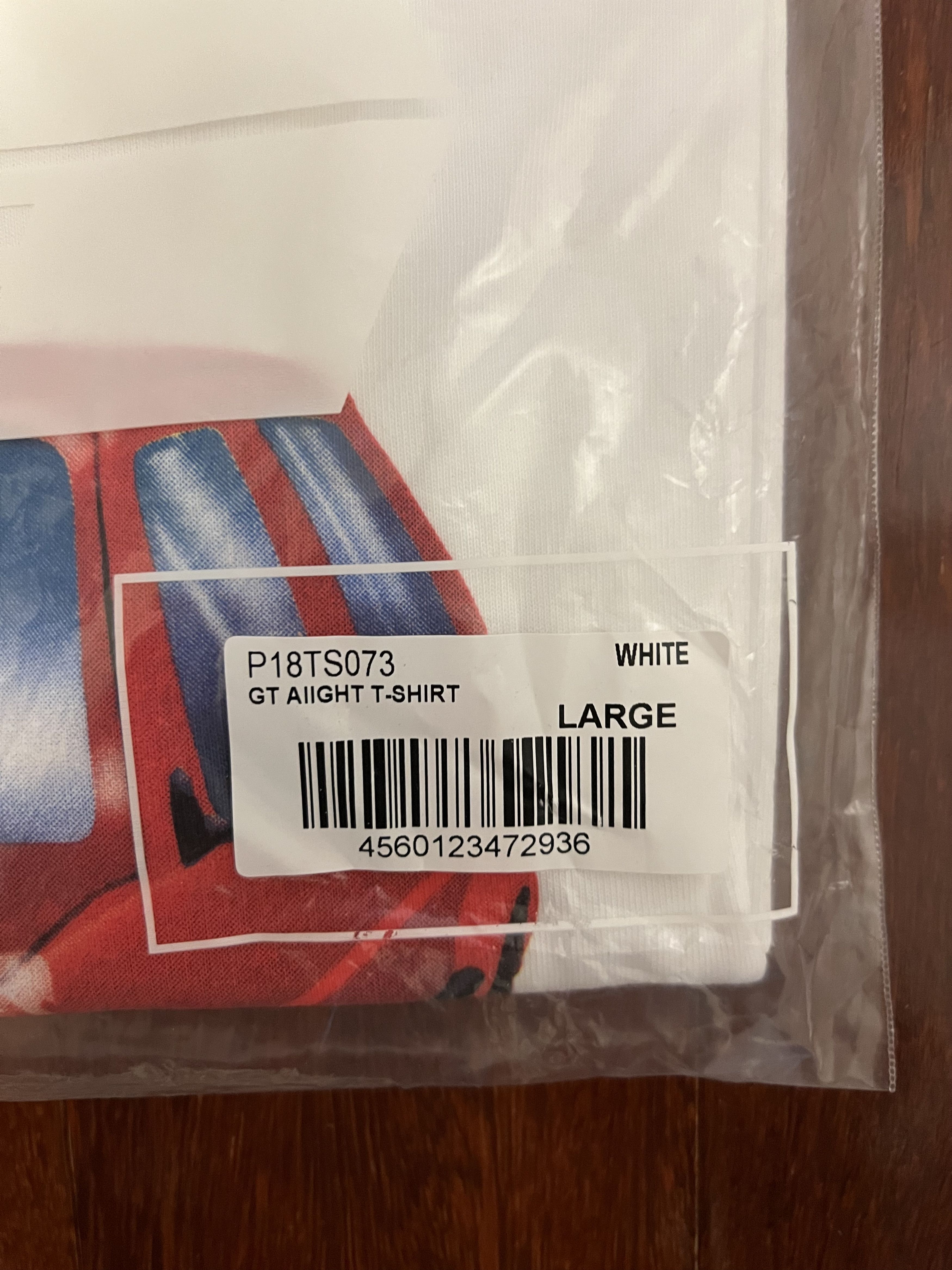 Palace 💚 2020 Palace GT Aiight T-Shirt White Large NEW Size US L / EU 52-54 / 3 - 4 Thumbnail