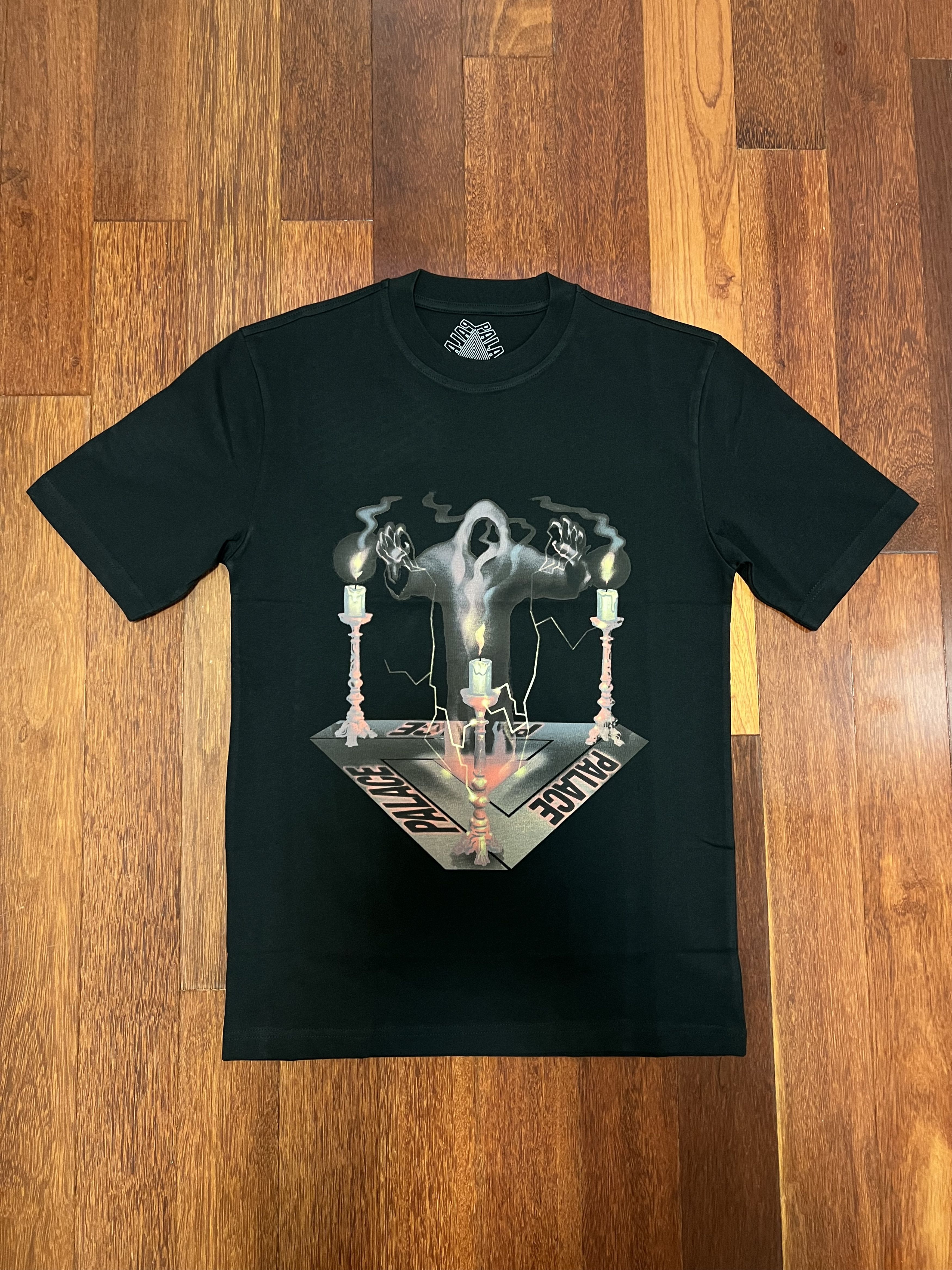 Palace 💚 2019 Palace Spooked T-Shirt Black Medium NEW Size US M / EU 48-50 / 2 - 5 Thumbnail