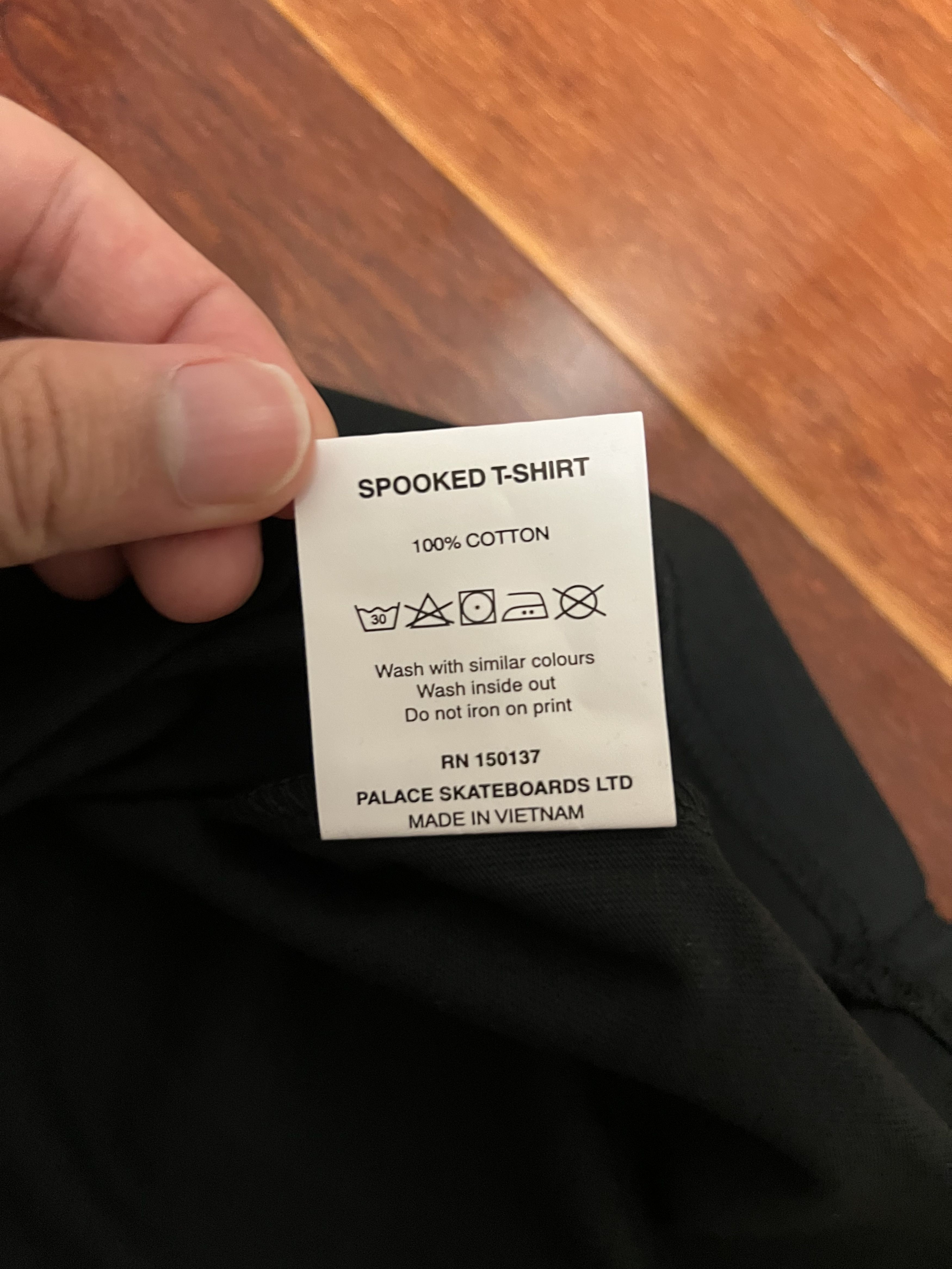 Palace 💚 2019 Palace Spooked T-Shirt Black Medium NEW Size US M / EU 48-50 / 2 - 10 Thumbnail