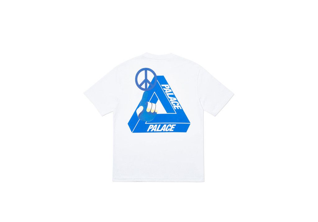 Palace 💚 2020 Palace Tri Smiler T-Shirt White Large NEW Size US L / EU 52-54 / 3 - 1 Thumbnail