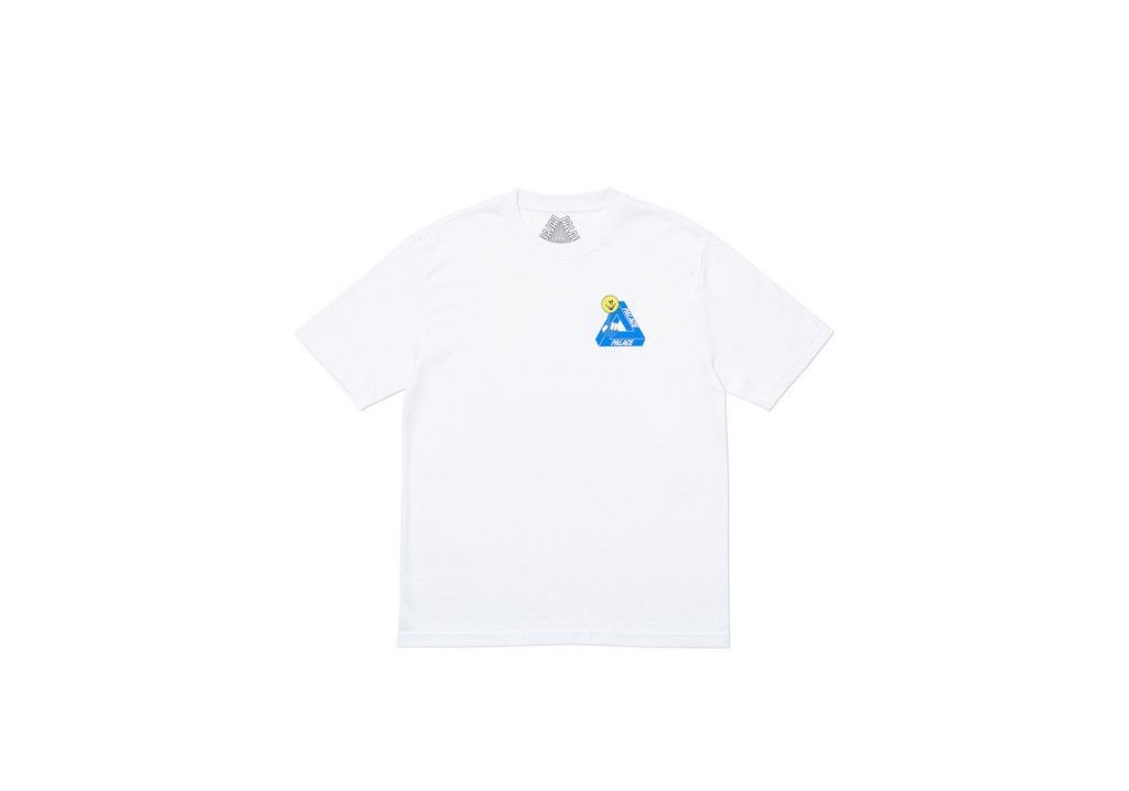 Palace 💚 2020 Palace Tri Smiler T-Shirt White Large NEW Size US L / EU 52-54 / 3 - 2 Thumbnail
