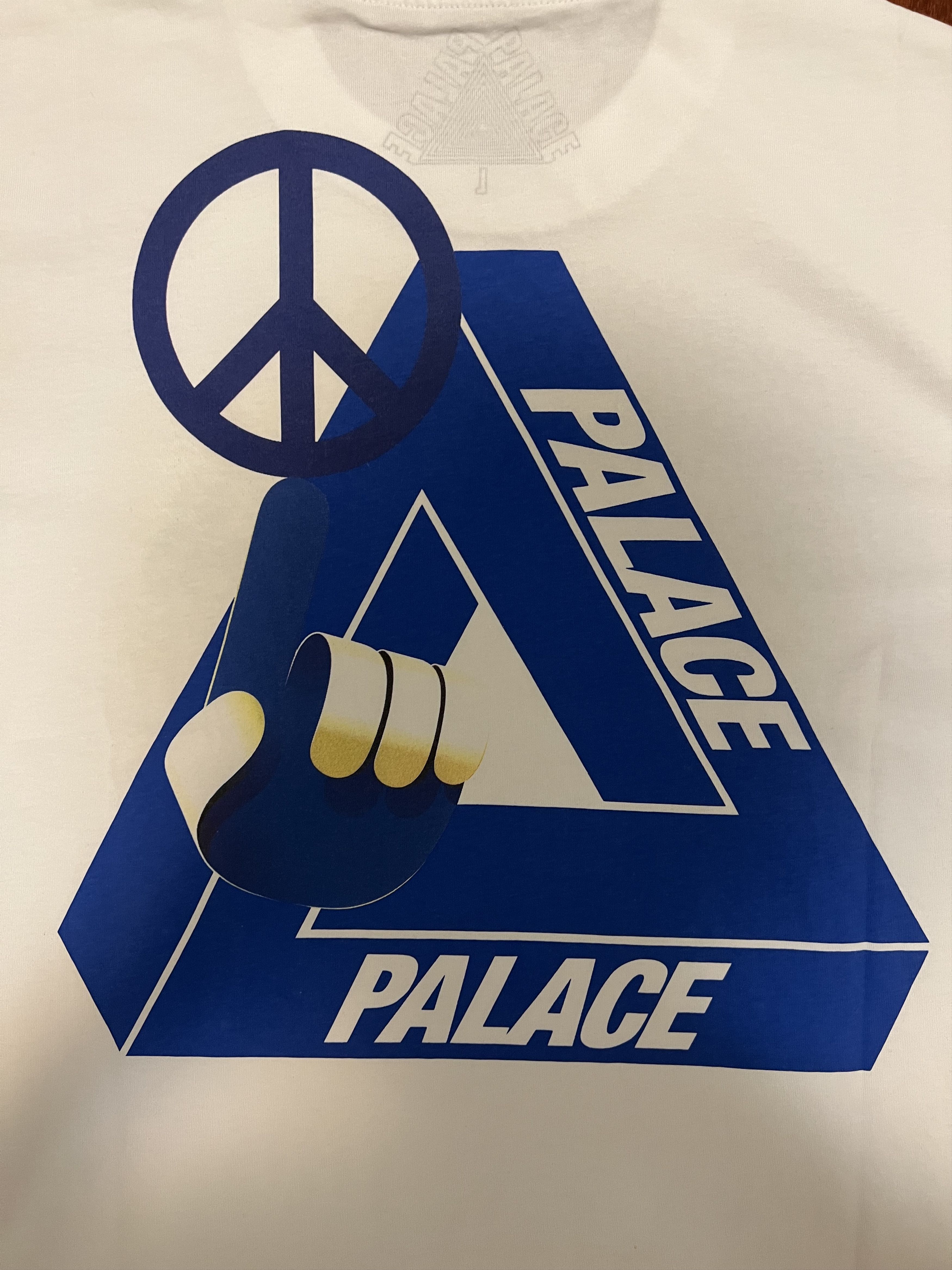 Palace 💚 2020 Palace Tri Smiler T-Shirt White Large NEW Size US L / EU 52-54 / 3 - 8 Thumbnail