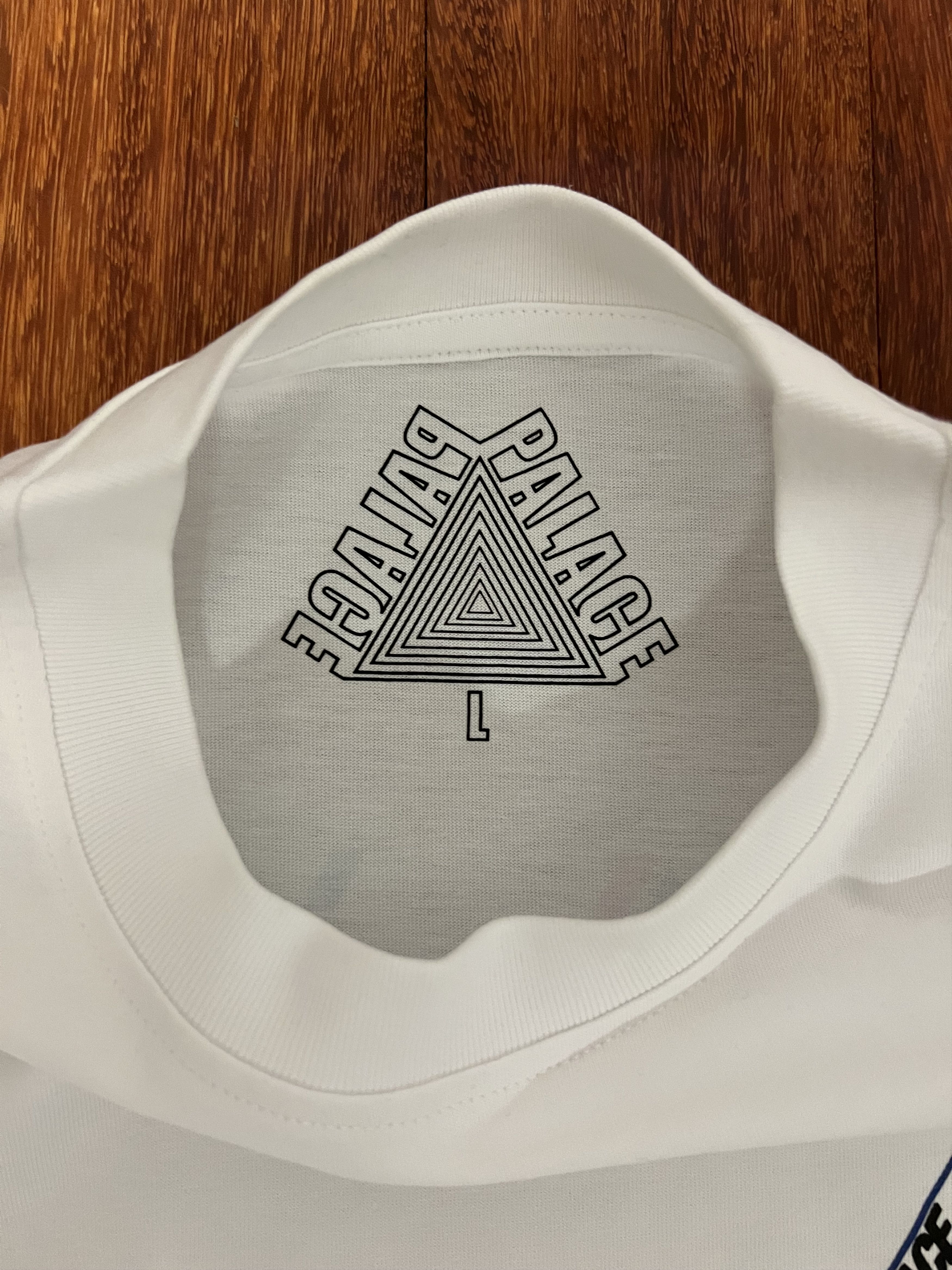 Palace 💚 2021 Palace Basically A Tri-Ferg T-Shirt White Large NEW Size US L / EU 52-54 / 3 - 10 Thumbnail