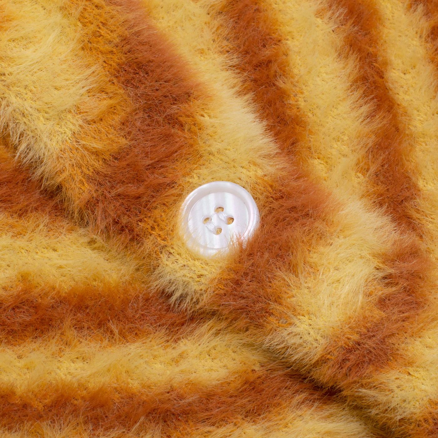 Fucking Awesome 💚 SS21 Fucking Awesome Acid Hairy Cardigan Camel Orange NEW Size US L / EU 52-54 / 3 - 5 Thumbnail