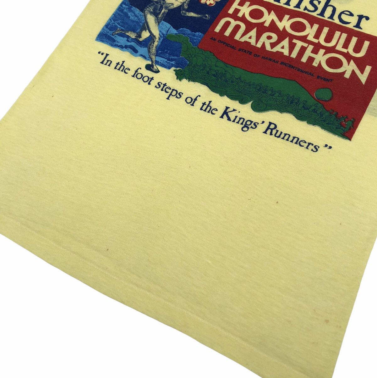 Nike 🔥Vintage Nike 1976 Finisher Honolulu Marathon Size US M / EU 48-50 / 2 - 12 Thumbnail