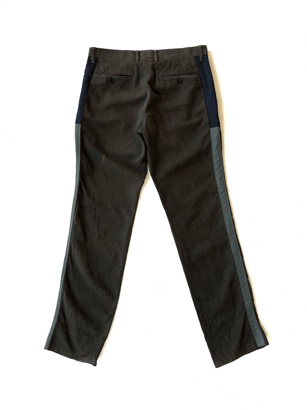 Helmut Lang OG Helmut Lang Side Tape Rayon Straight Cut Pants Size US 32 / EU 48 - 6 Thumbnail