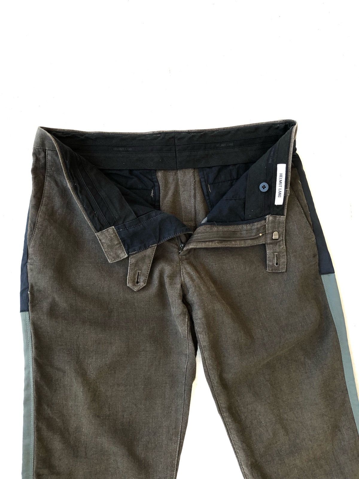 Helmut Lang OG Helmut Lang Side Tape Rayon Straight Cut Pants Size US 32 / EU 48 - 5 Thumbnail