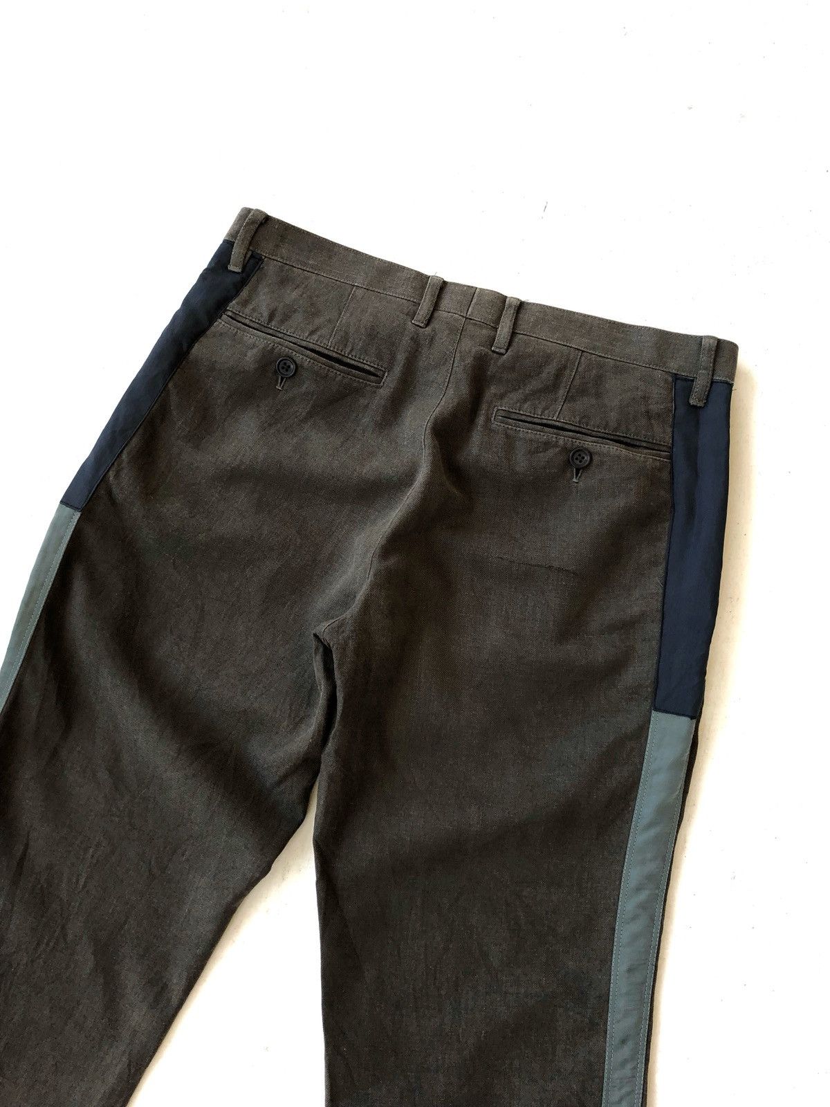 Helmut Lang OG Helmut Lang Side Tape Rayon Straight Cut Pants Size US 32 / EU 48 - 7 Thumbnail