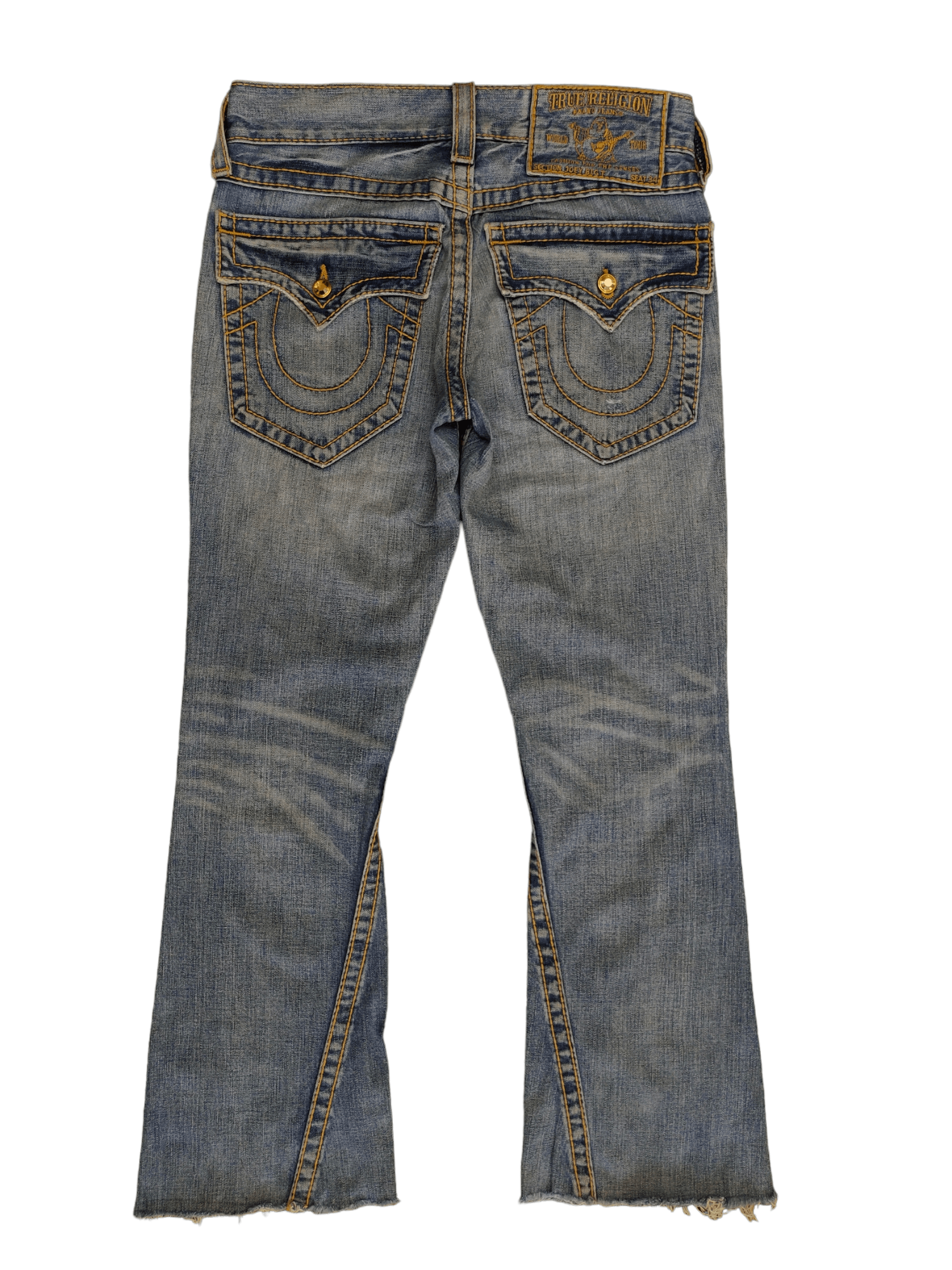 TRUE RELIGION Bobby 29 ライトブルーデニム True Religion Bobby バンダナ ジーンズ | ブルー | FARFETCH JP