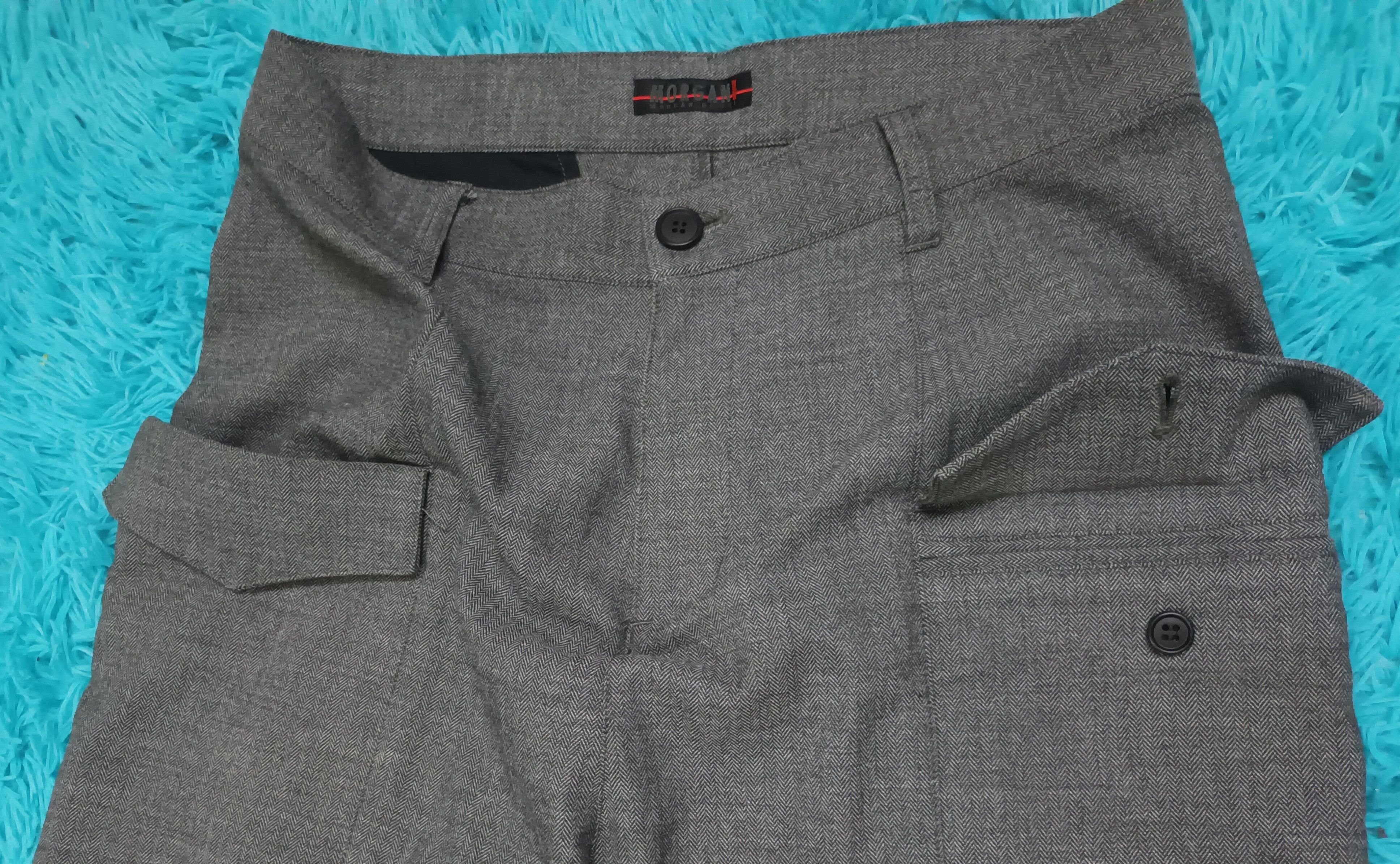 Japanese Brand × Morgan Homme 🔥 MORGAN HOMME RERE DESIGN PANTS 🔥 Size US 31 - 8 Thumbnail