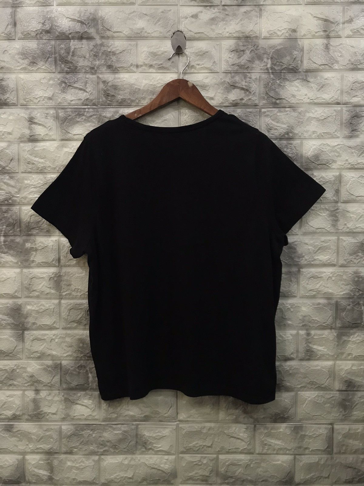 Anime Hello Kitty Logo Black T-Shirt Size L / US 10 / IT 46 - 3 Thumbnail