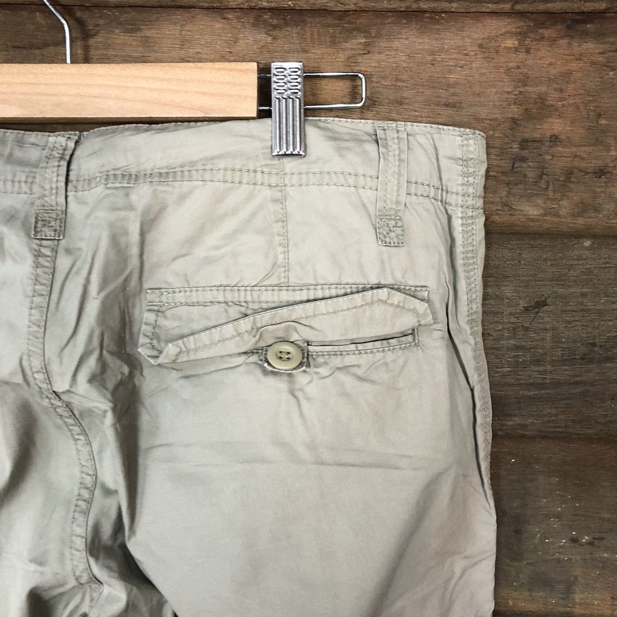 Japanese Brand Uniqlo Grey multipocket tactical utility Cargo Pants #3401 Size US 33 - 15 Thumbnail