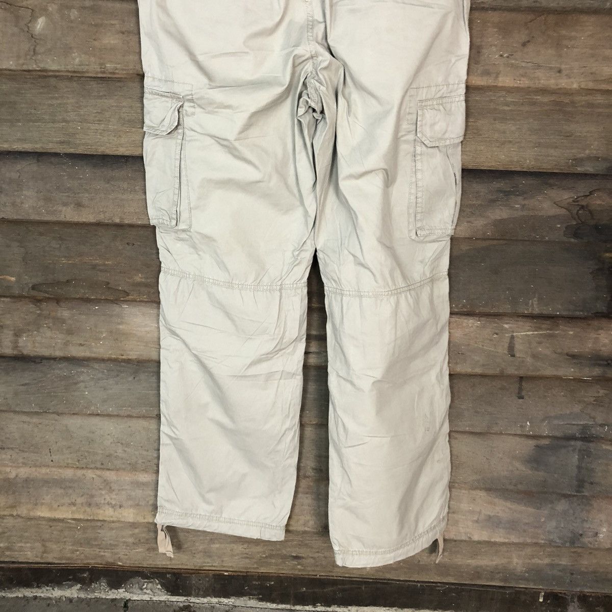 Japanese Brand Uniqlo Grey multipocket tactical utility Cargo Pants #3401 Size US 33 - 13 Thumbnail