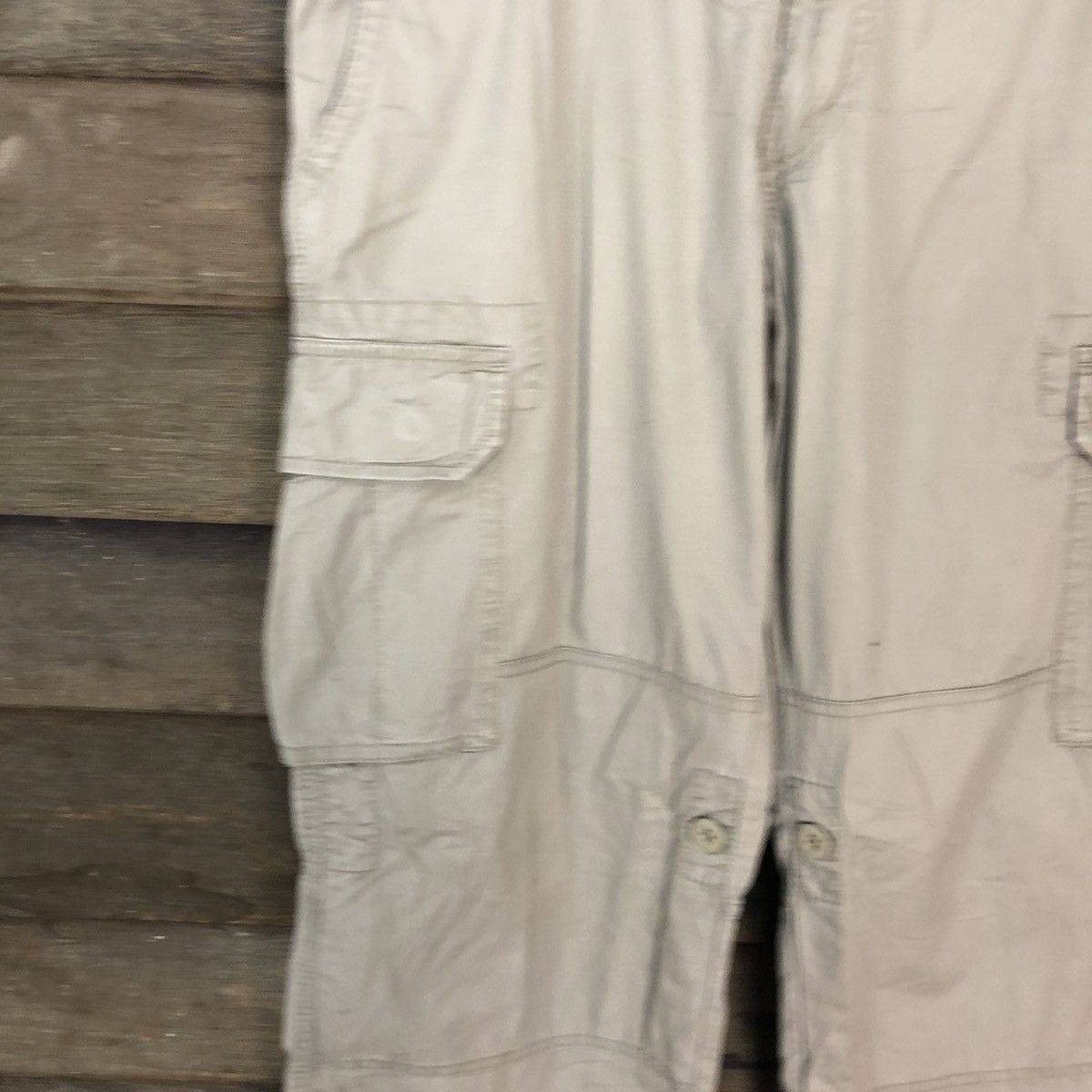 Japanese Brand Uniqlo Grey multipocket tactical utility Cargo Pants #3401 Size US 33 - 6 Thumbnail