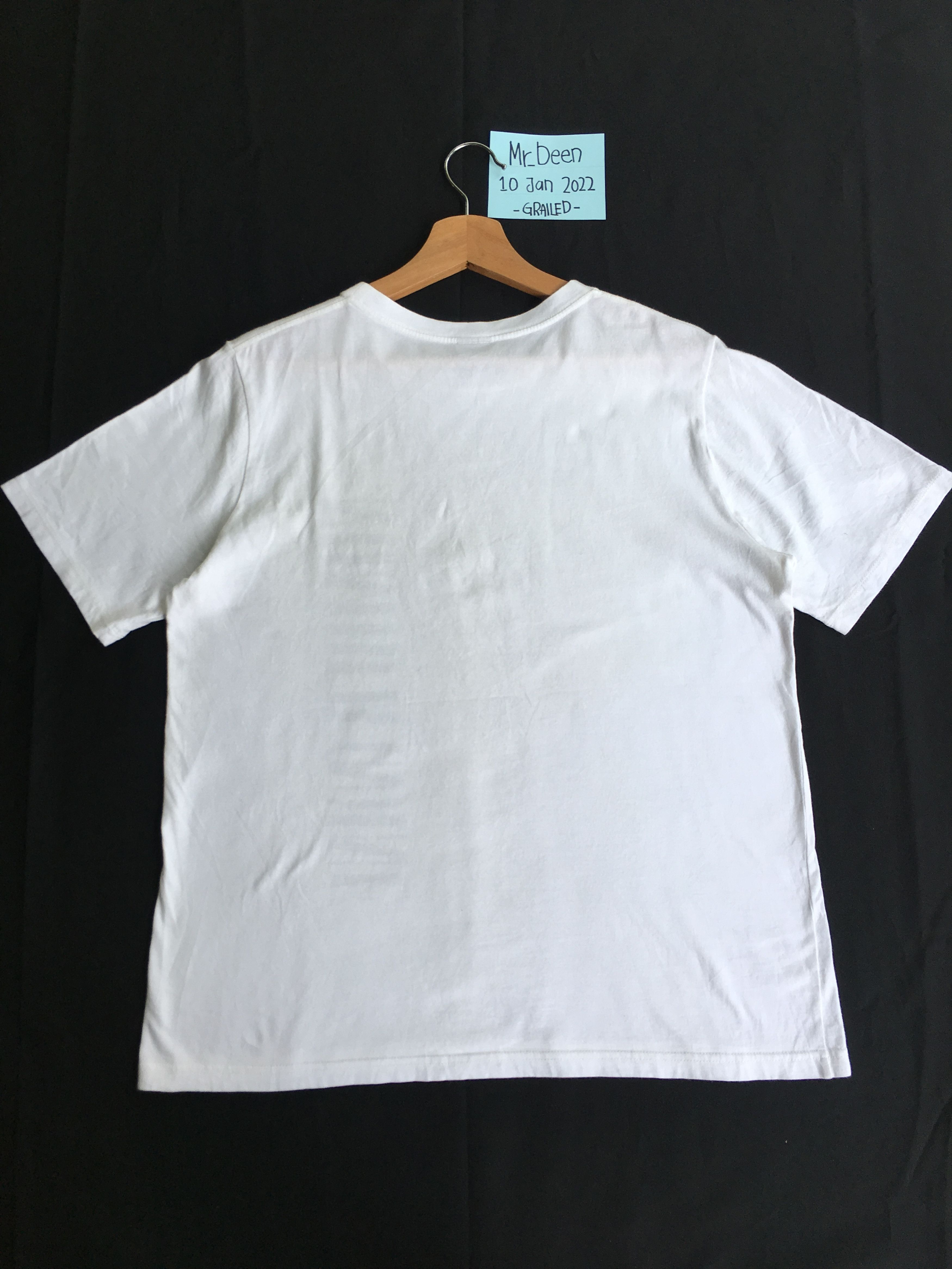 Number (N)ine Rare Number Nine Big Spellout White Tee Size US M / EU 48-50 / 2 - 9 Thumbnail