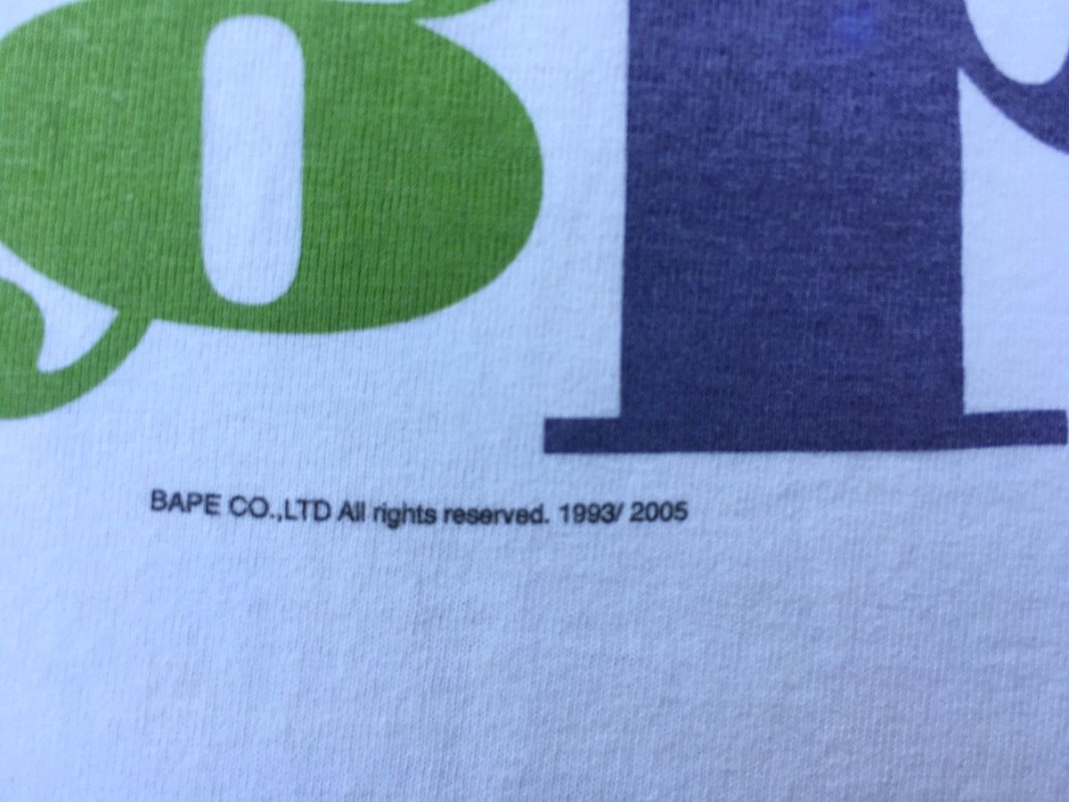Bape 2005 Bathing Ape Tee Size US L / EU 52-54 / 3 - 16 Thumbnail