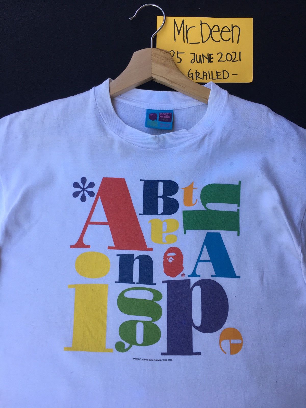 Bape 2005 Bathing Ape Tee Size US L / EU 52-54 / 3 - 8 Thumbnail