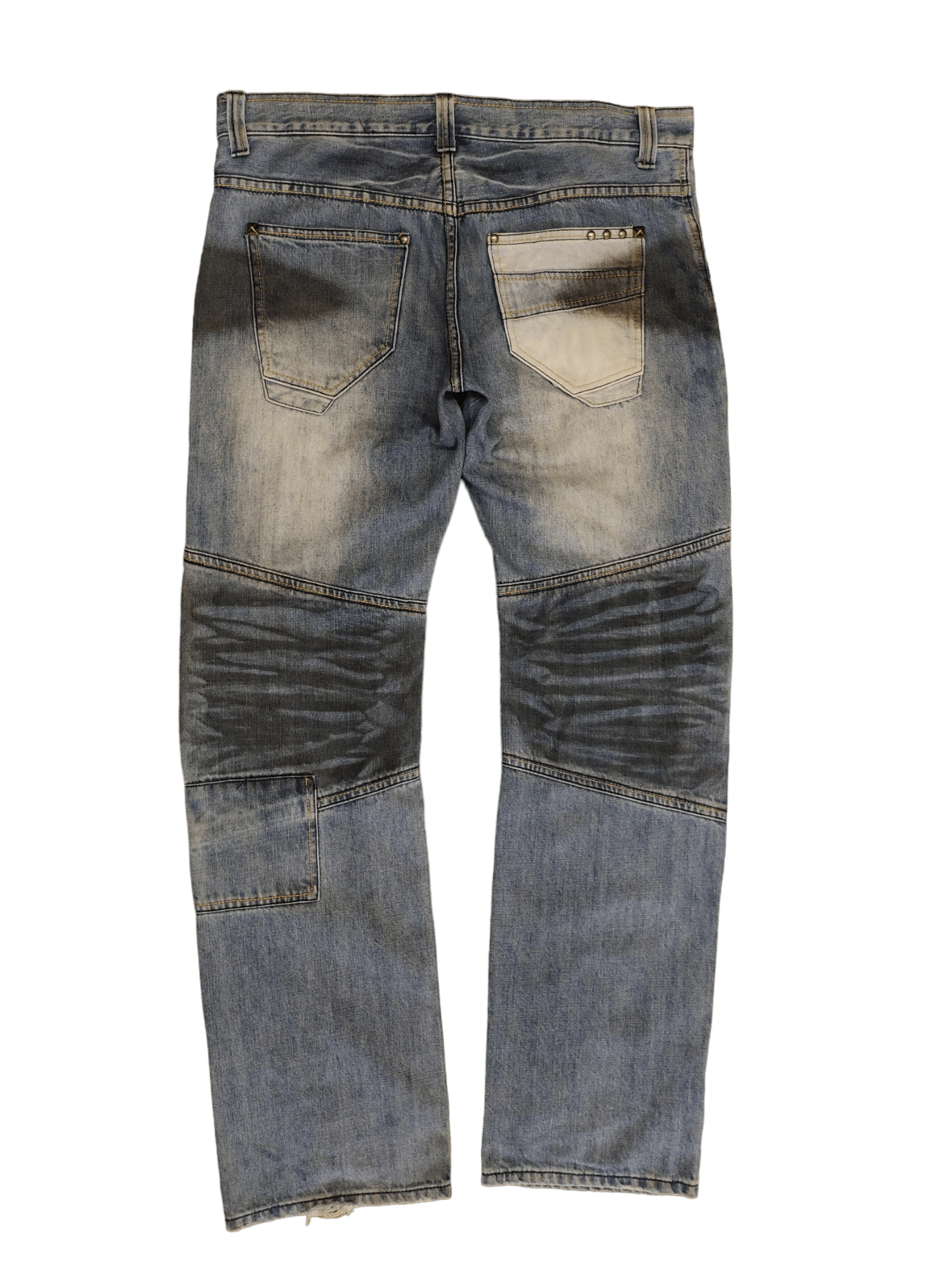 Hysteric Glamour × Undercover Twenty Works Japan Patchwork Zipper Denim Jeans Size US 37 - 9 Thumbnail