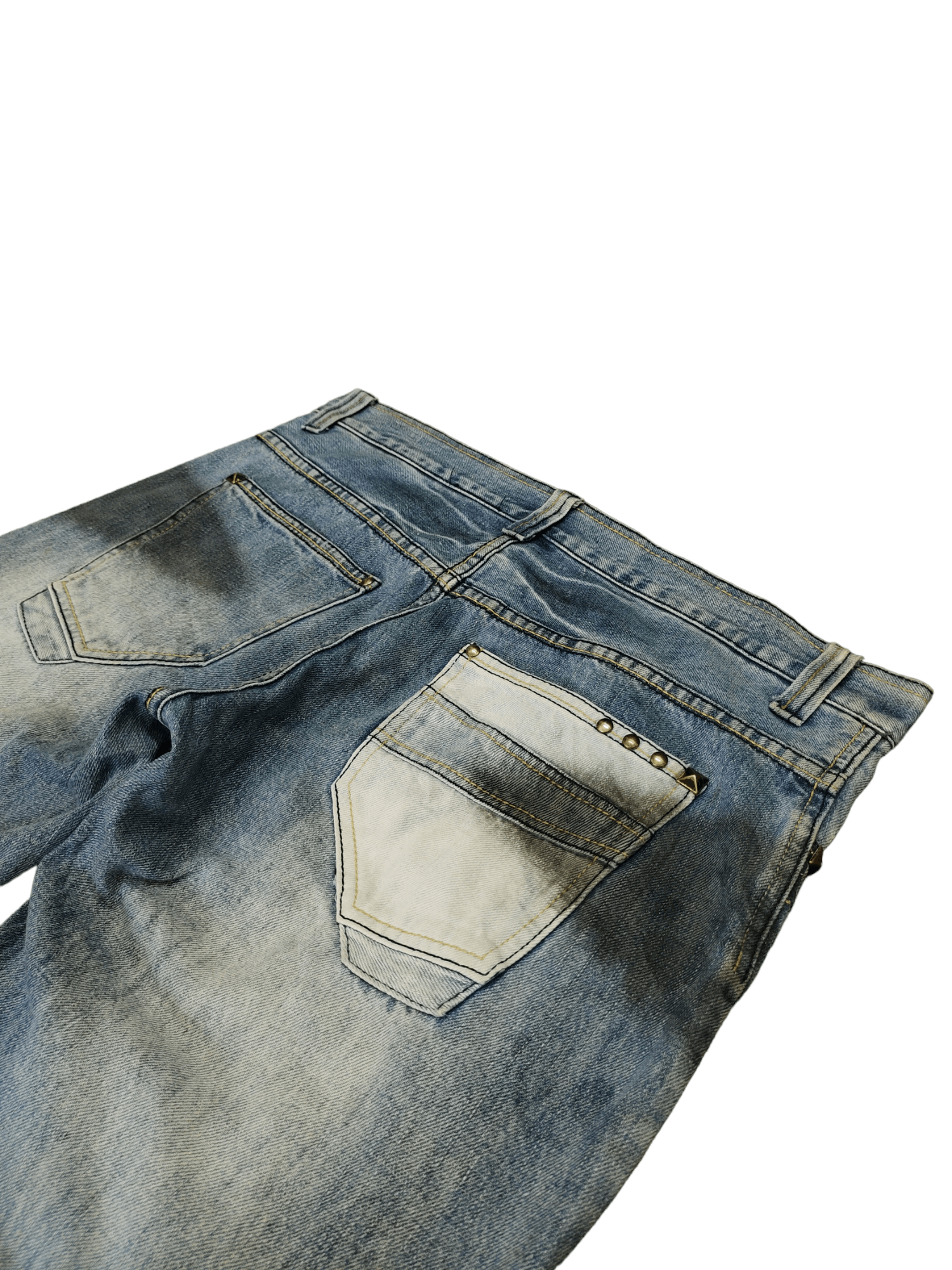 Hysteric Glamour × Undercover Twenty Works Japan Patchwork Zipper Denim Jeans Size US 37 - 7 Thumbnail