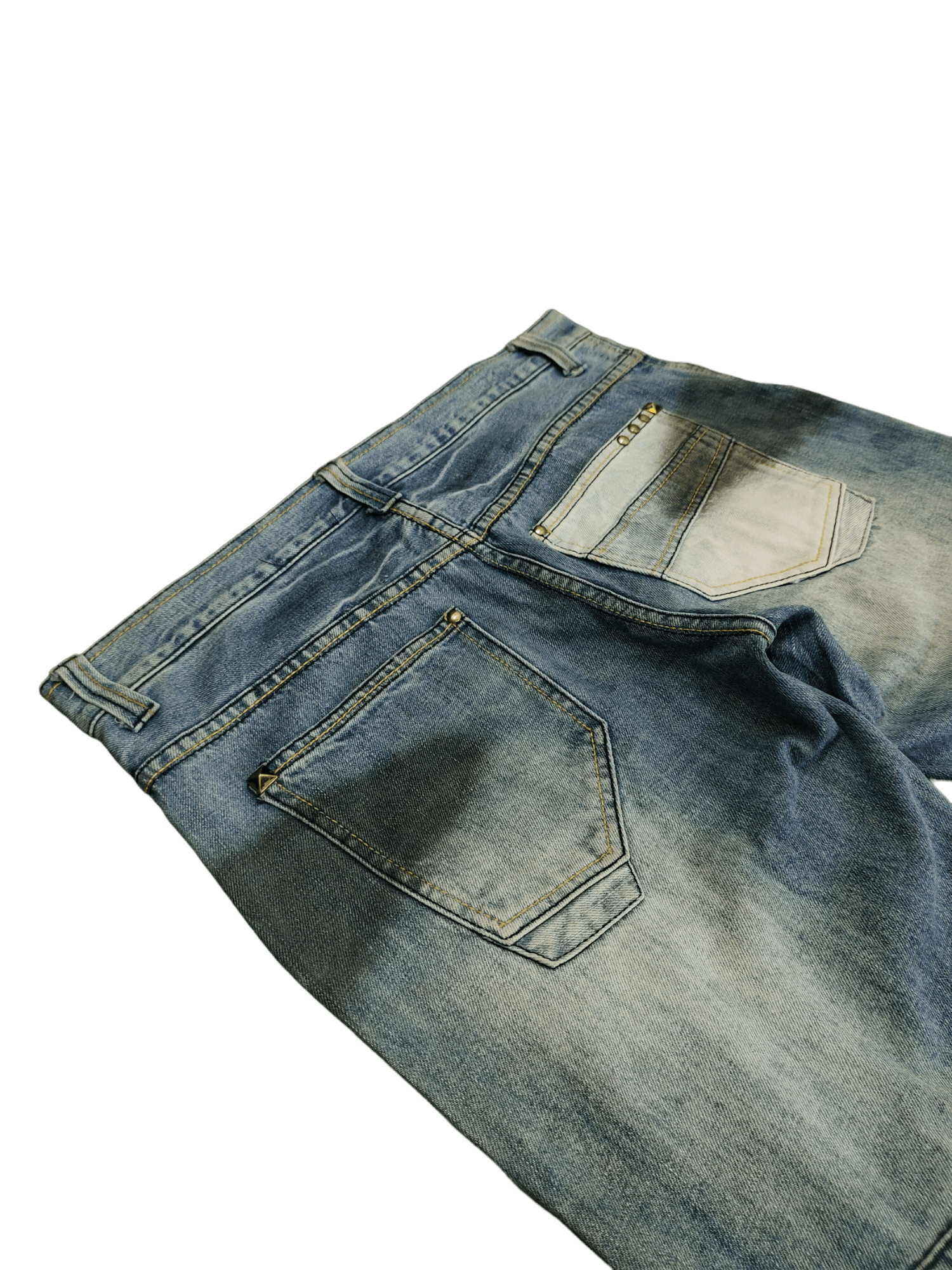 Hysteric Glamour × Undercover Twenty Works Japan Patchwork Zipper Denim Jeans Size US 37 - 8 Thumbnail