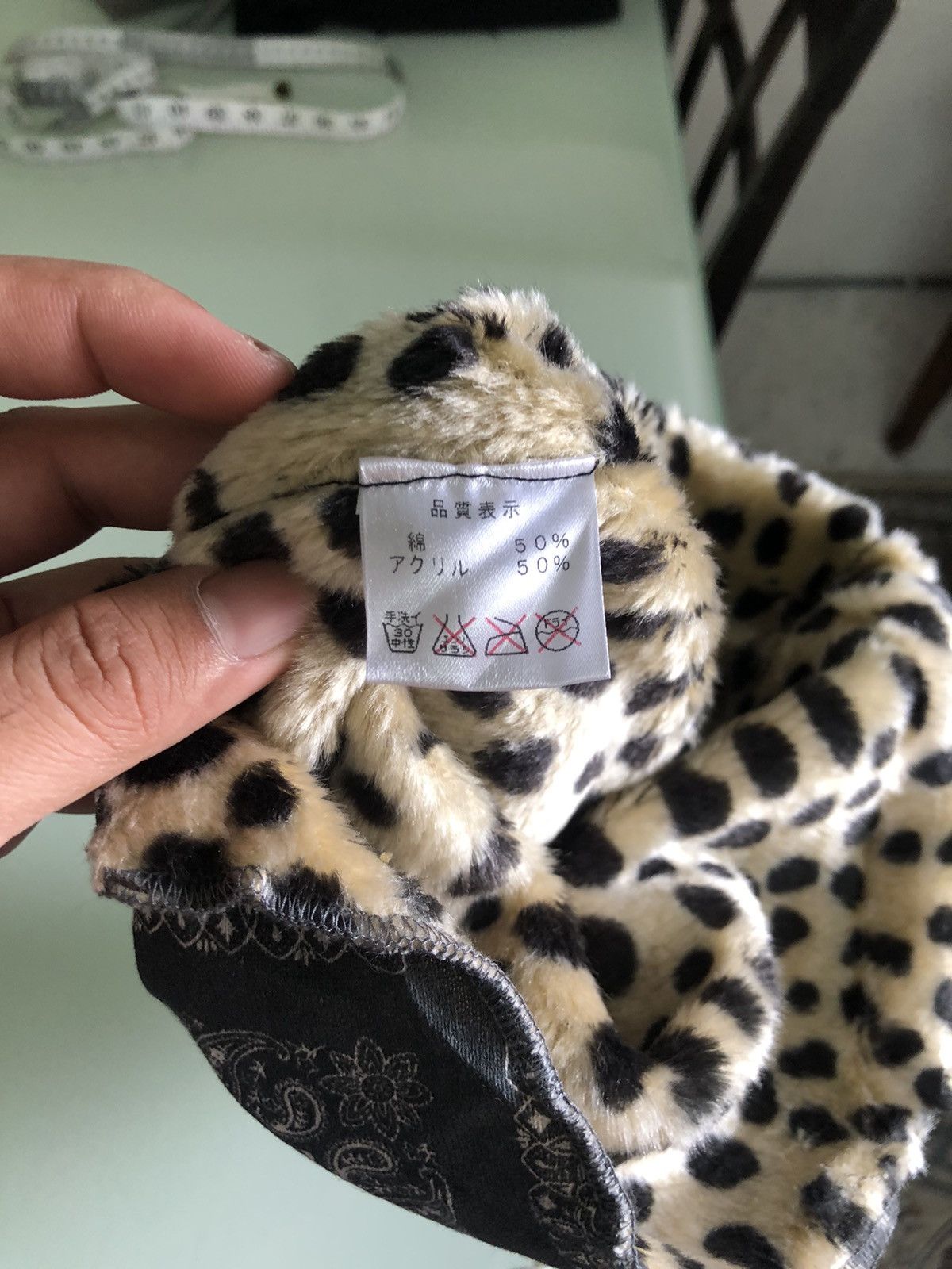 Japanese Brand Vintage Kabri Paisley Balaclava Hoodie Like Kapital Size ONE SIZE - 15 Thumbnail