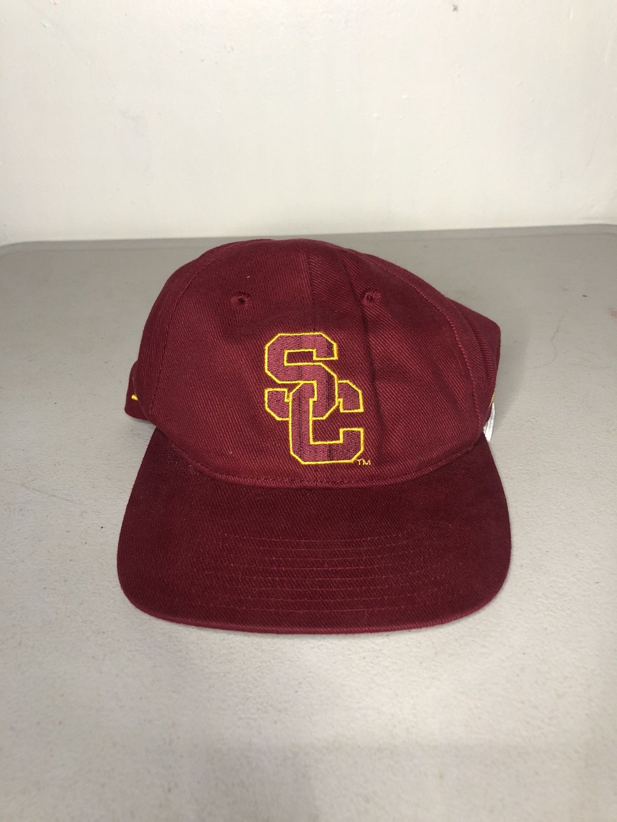 Nike Vintage 1990s USC Nike Logo Red Hat | Grailed