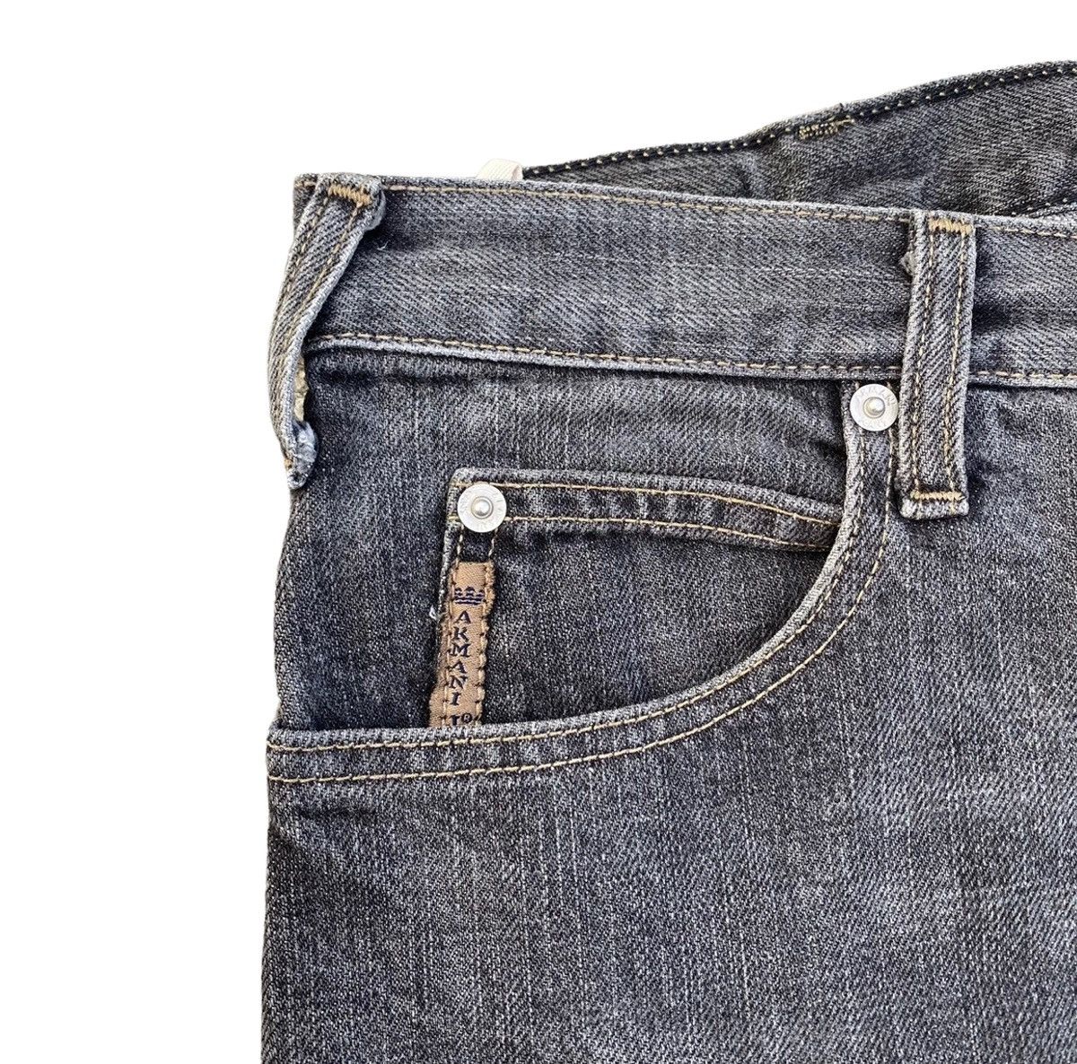 Giorgio Armani 1990s Natural Faded Armani Jeans Size US 30 / EU 46 - 3 Thumbnail