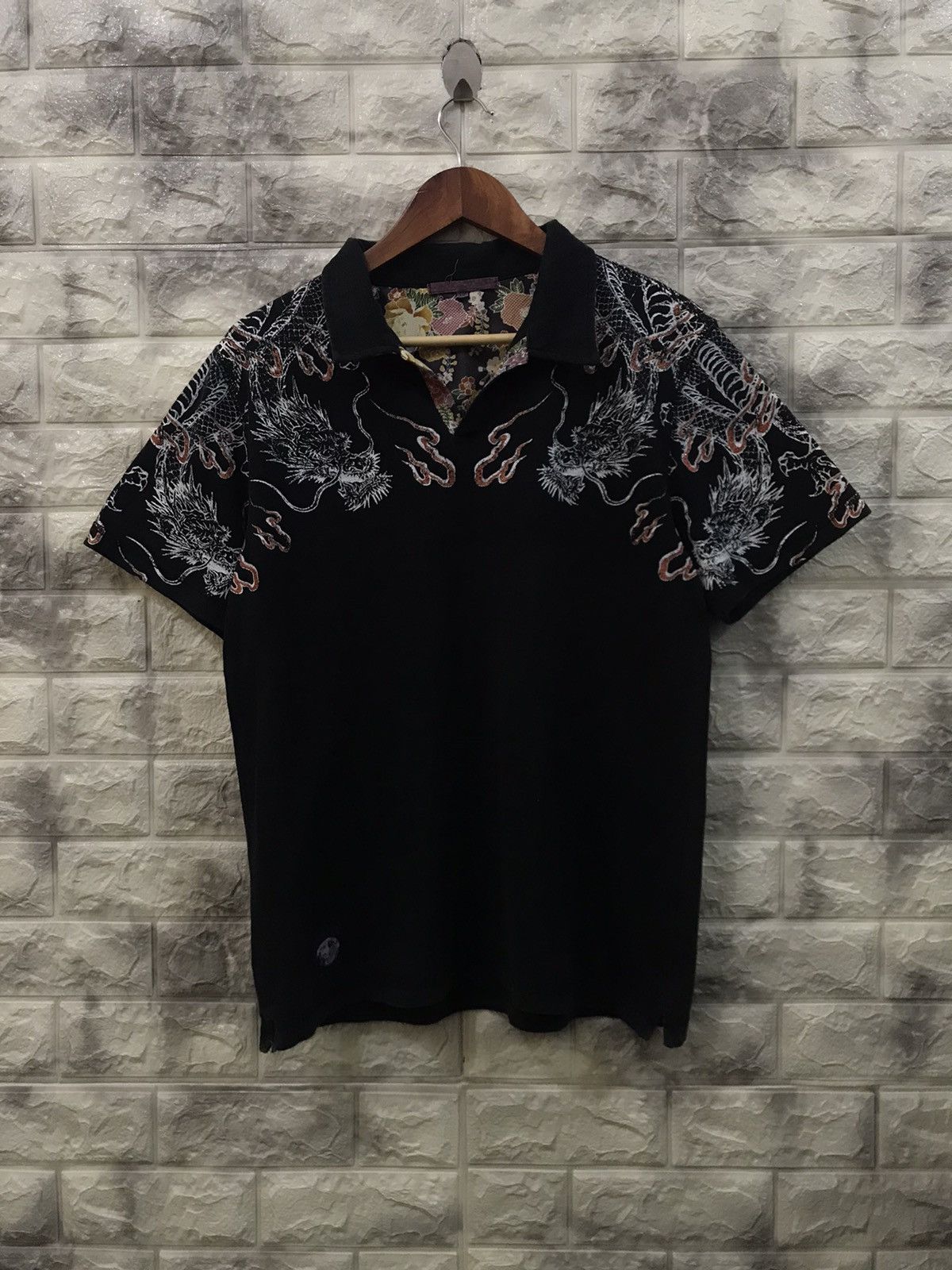 Japanese Brand Vintage Japanesse Sukajan Polo Size US L / EU 52-54 / 3 - 2 Thumbnail