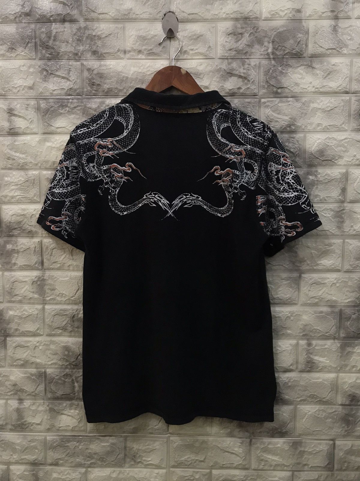 Japanese Brand Vintage Japanesse Sukajan Polo Size US L / EU 52-54 / 3 - 3 Thumbnail