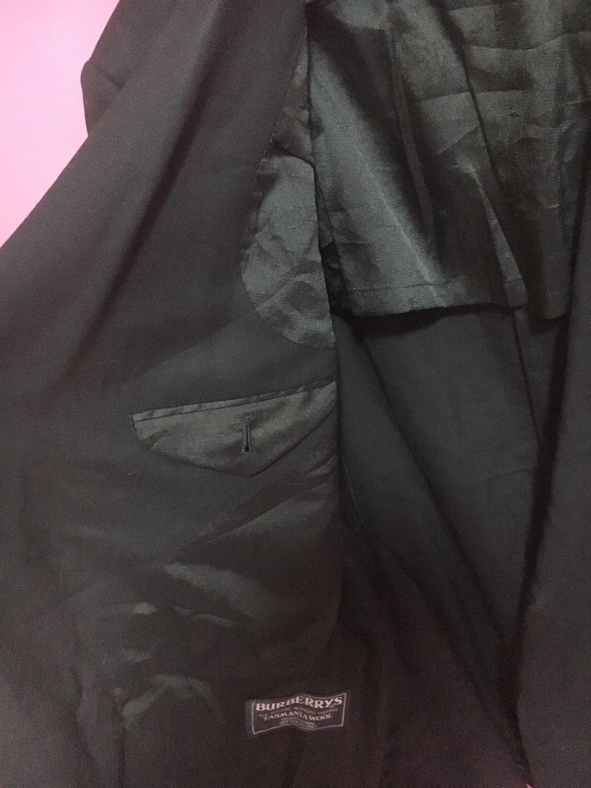 Burberry VINTAGE BURBERRYS BLACK SIZE M COAT Size 40R - 7 Thumbnail