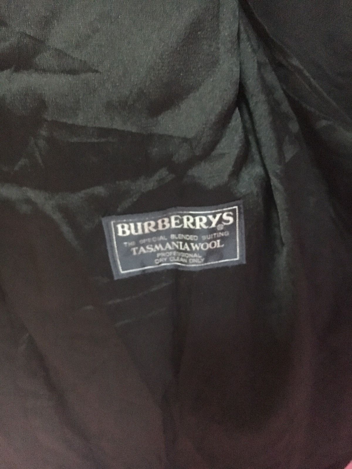 Burberry VINTAGE BURBERRYS BLACK SIZE M COAT Size 40R - 3 Thumbnail