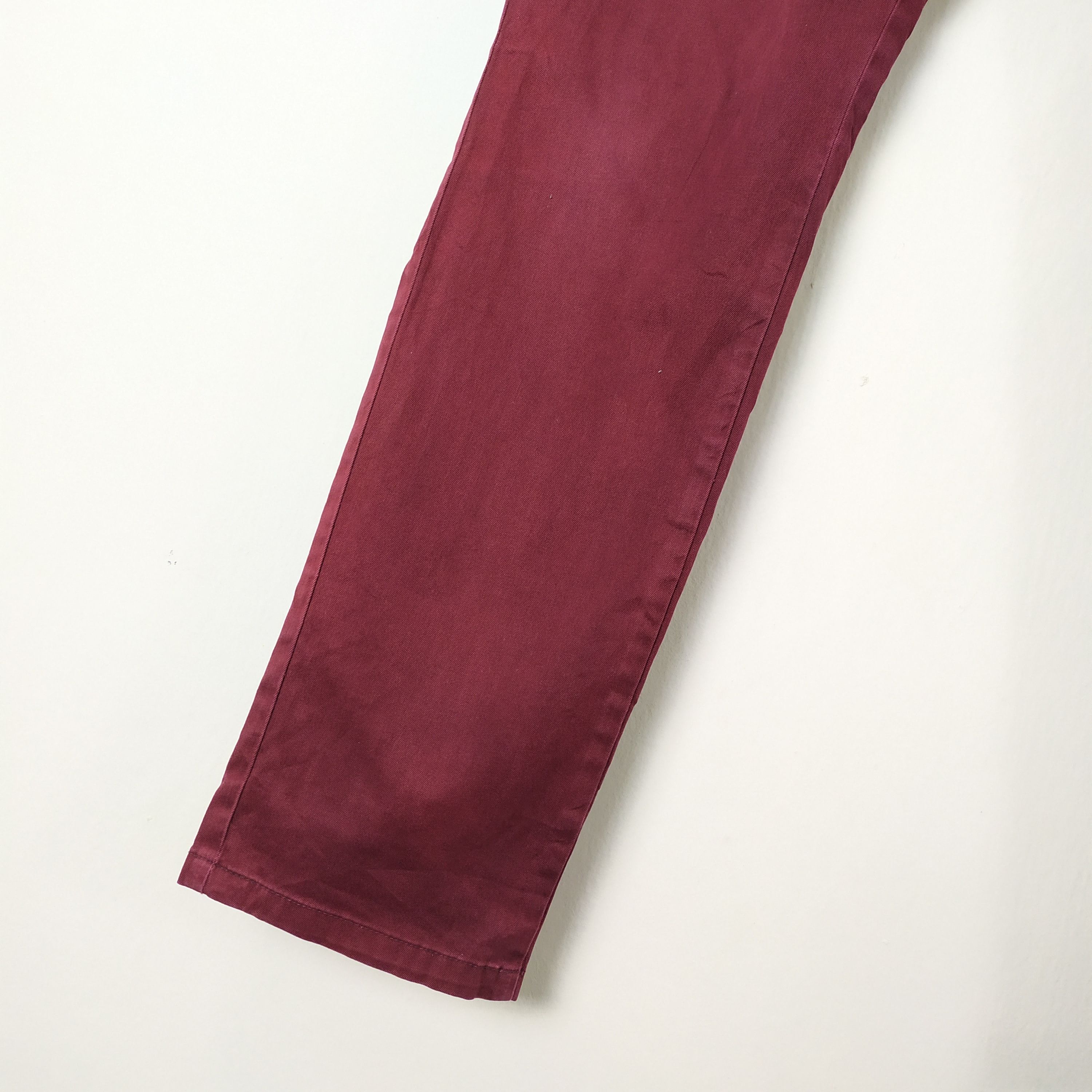Japanese Brand KLEIN PLUS HOMME MAROON CARGO PANTS MULTIPOCKET TACTICAL Size US 32 / EU 48 - 7 Thumbnail