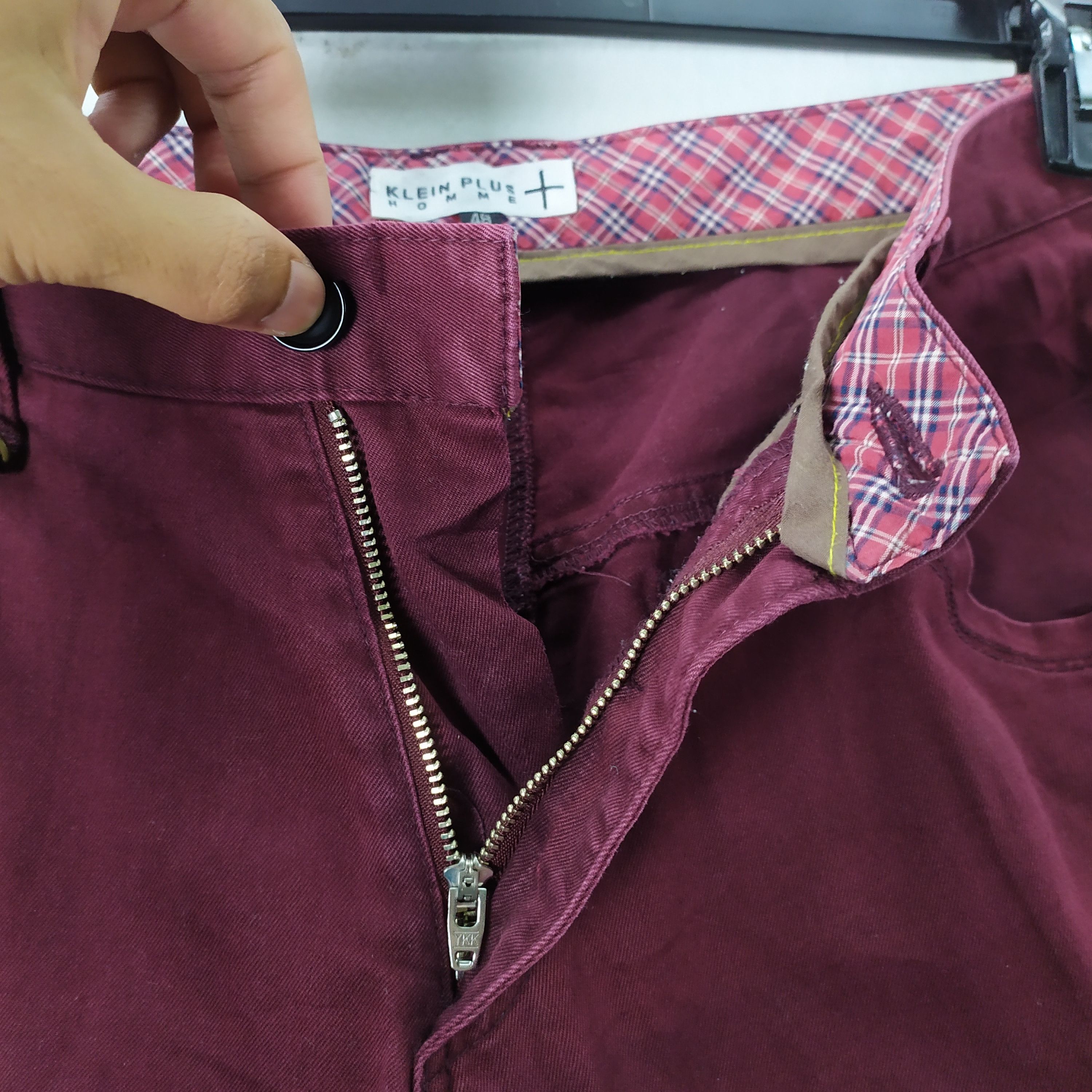 Japanese Brand KLEIN PLUS HOMME MAROON CARGO PANTS MULTIPOCKET TACTICAL Size US 32 / EU 48 - 10 Thumbnail