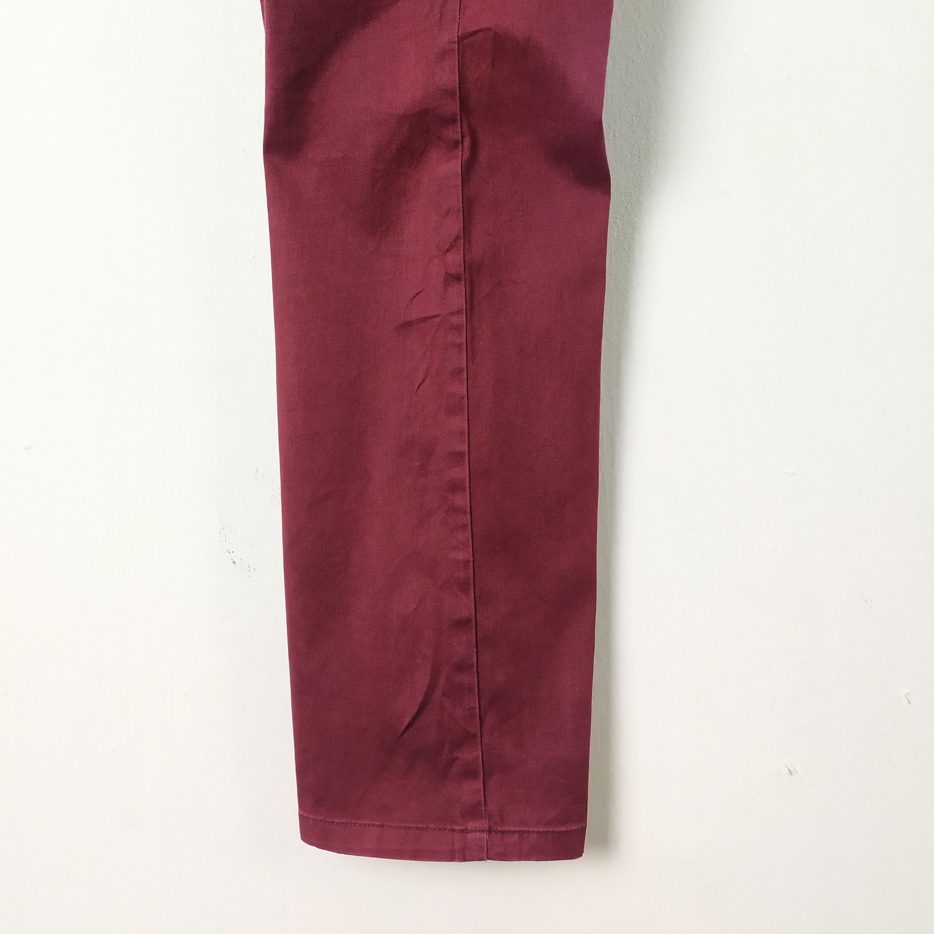 Japanese Brand KLEIN PLUS HOMME MAROON CARGO PANTS MULTIPOCKET TACTICAL Size US 32 / EU 48 - 16 Thumbnail
