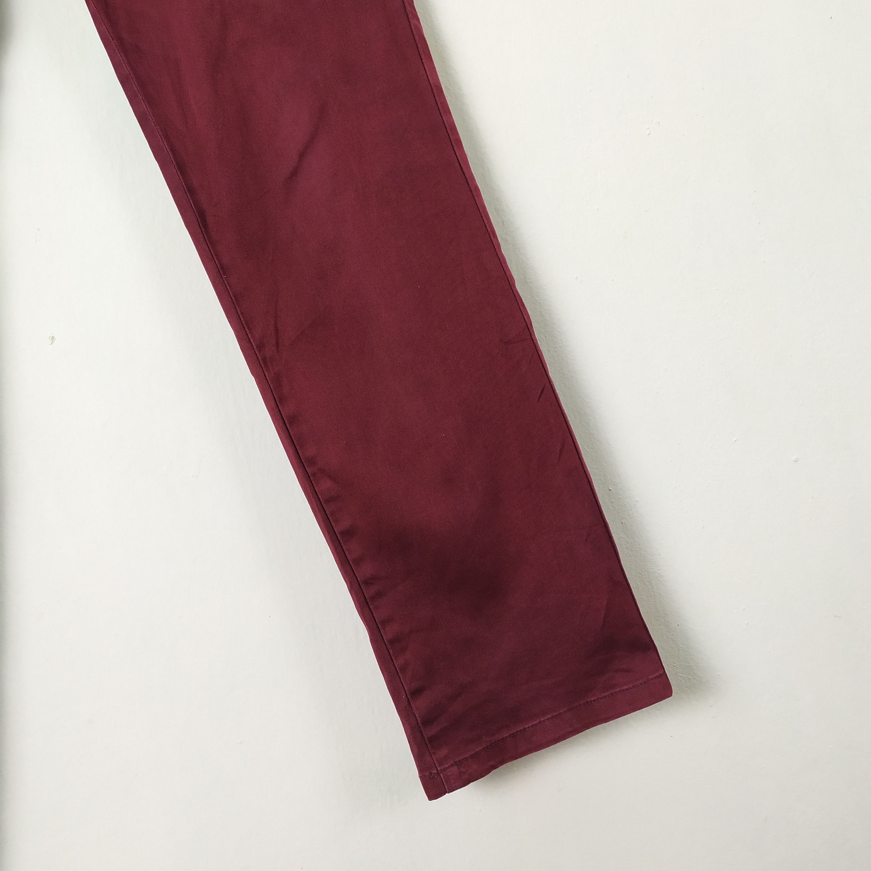 Japanese Brand KLEIN PLUS HOMME MAROON CARGO PANTS MULTIPOCKET TACTICAL Size US 32 / EU 48 - 8 Thumbnail