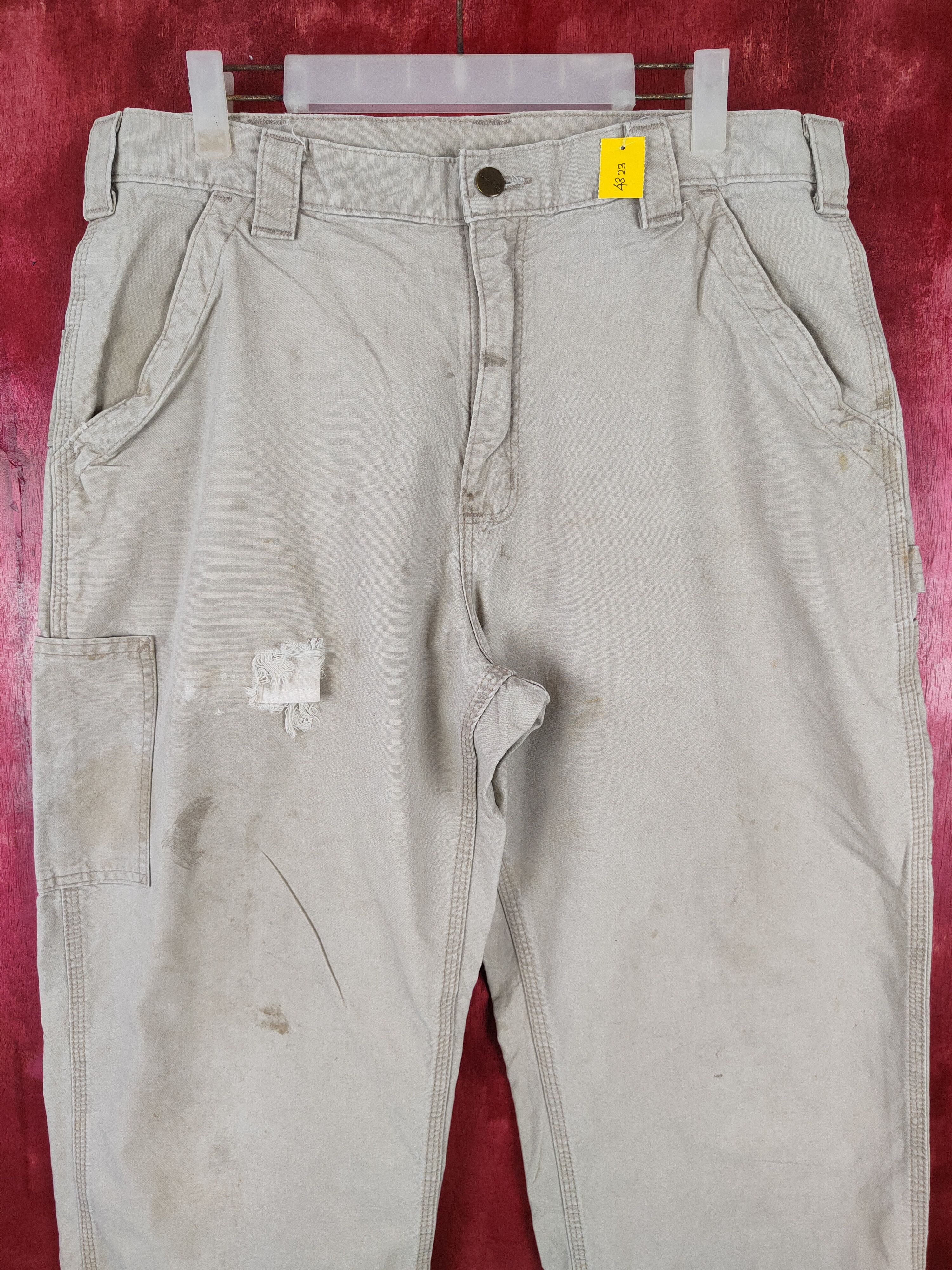 Carhartt Carhartt dungaree multi pocket tactical cargo pant #S438 Size US 35 - 2 Thumbnail