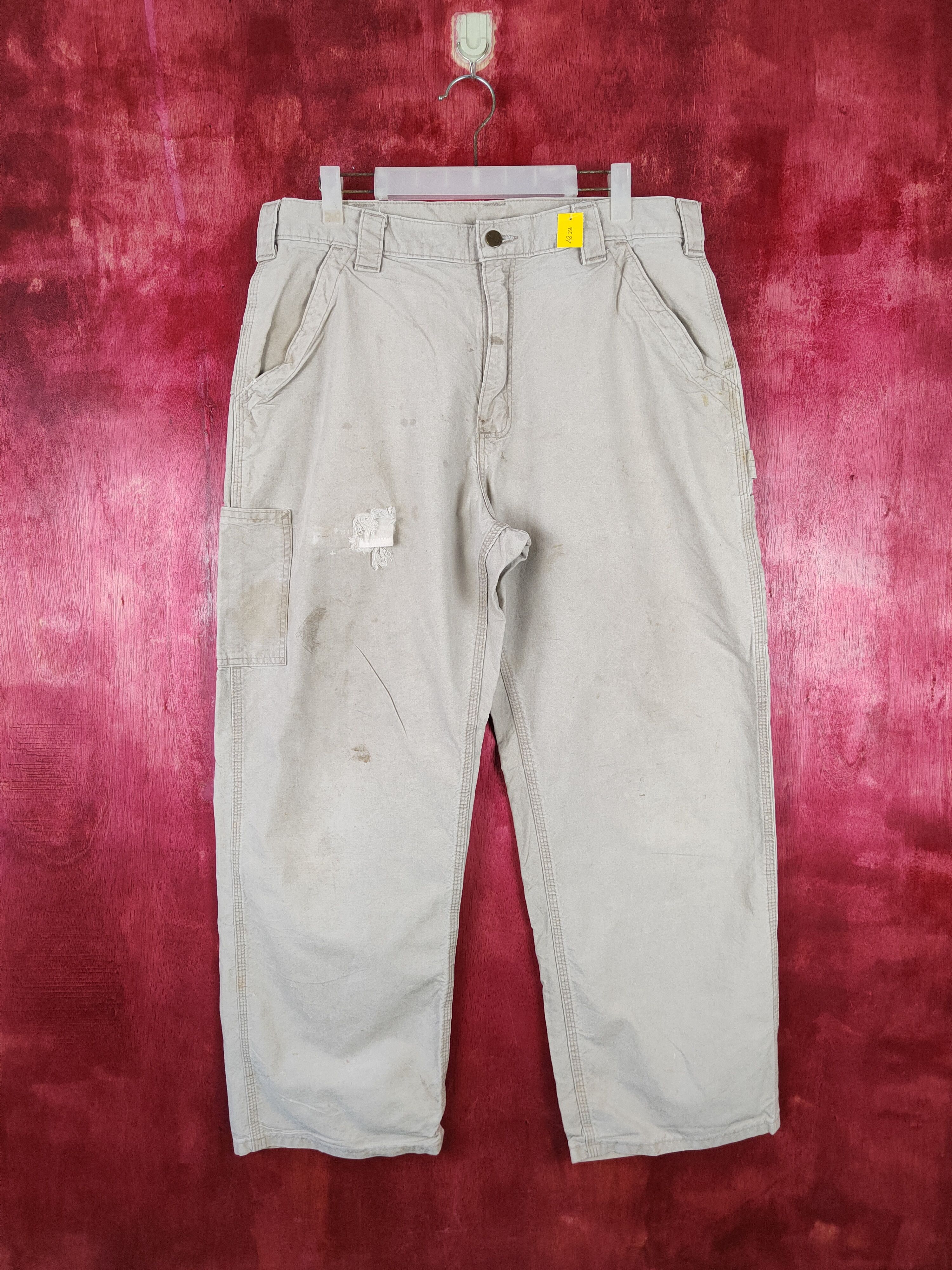 Carhartt Carhartt dungaree multi pocket tactical cargo pant #S438 Size US 35 - 1 Thumbnail