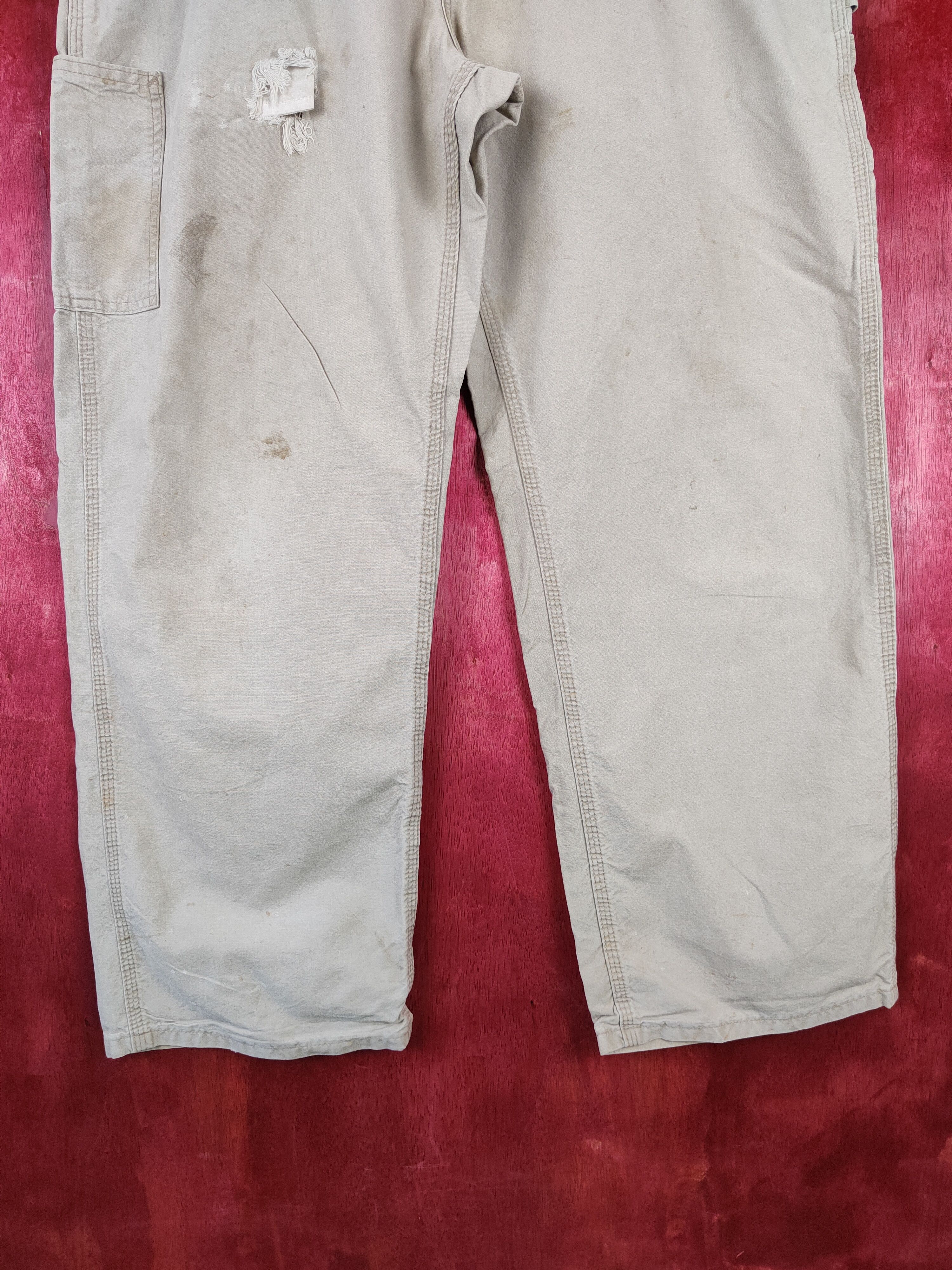 Carhartt Carhartt dungaree multi pocket tactical cargo pant #S438 Size US 35 - 3 Thumbnail