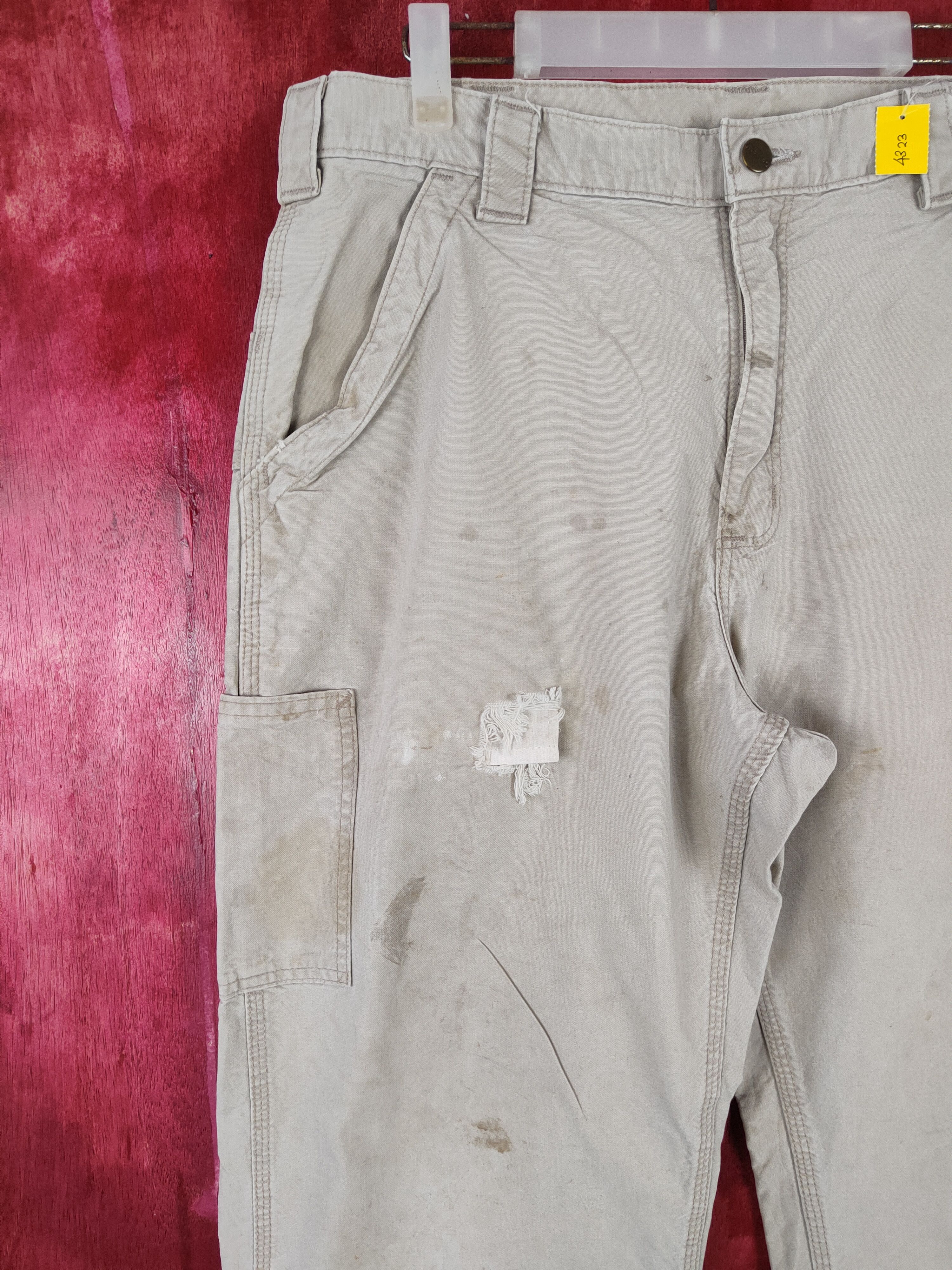 Carhartt Carhartt dungaree multi pocket tactical cargo pant #S438 Size US 35 - 6 Thumbnail