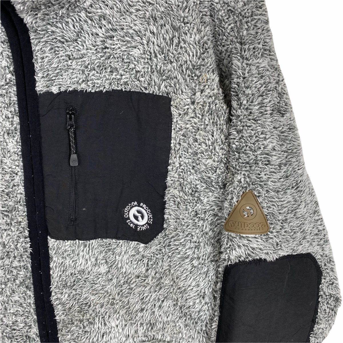 Vintage OUTDOOR Retro Classic-X Elbow Patched Fleece Sweater Jacket Size US L / EU 52-54 / 3 - 8 Thumbnail