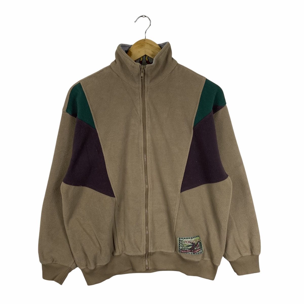 Beverly Hills Polo Club × Vintage VINTAGE POLO CLUB SMALL PONY FLEECE HALF ZIPPER SWEATSHIRT Size US L / EU 52-54 / 3 - 1 Thumbnail