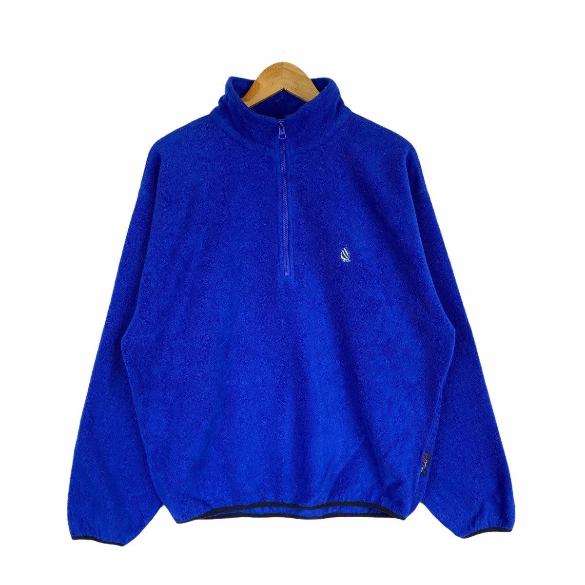 Nautica × Vintage Vintage NAUTICA Small Logo Fleece Half Zipper Sweatshirt Size US M / EU 48-50 / 2 - 1 Thumbnail