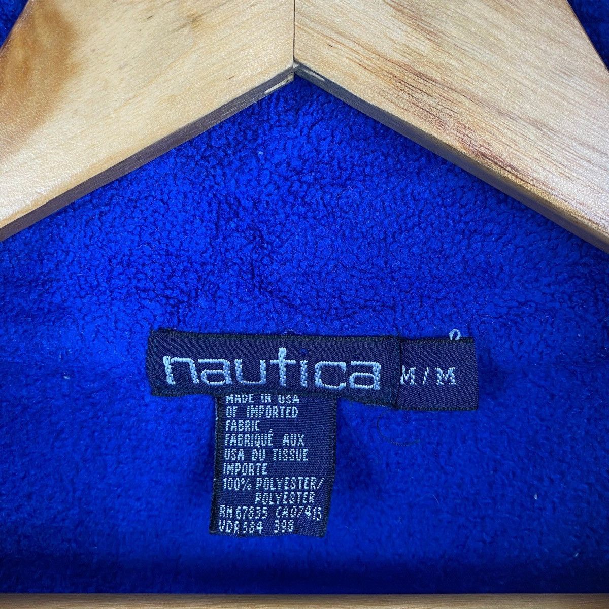 Nautica × Vintage Vintage NAUTICA Small Logo Fleece Half Zipper Sweatshirt Size US M / EU 48-50 / 2 - 4 Thumbnail