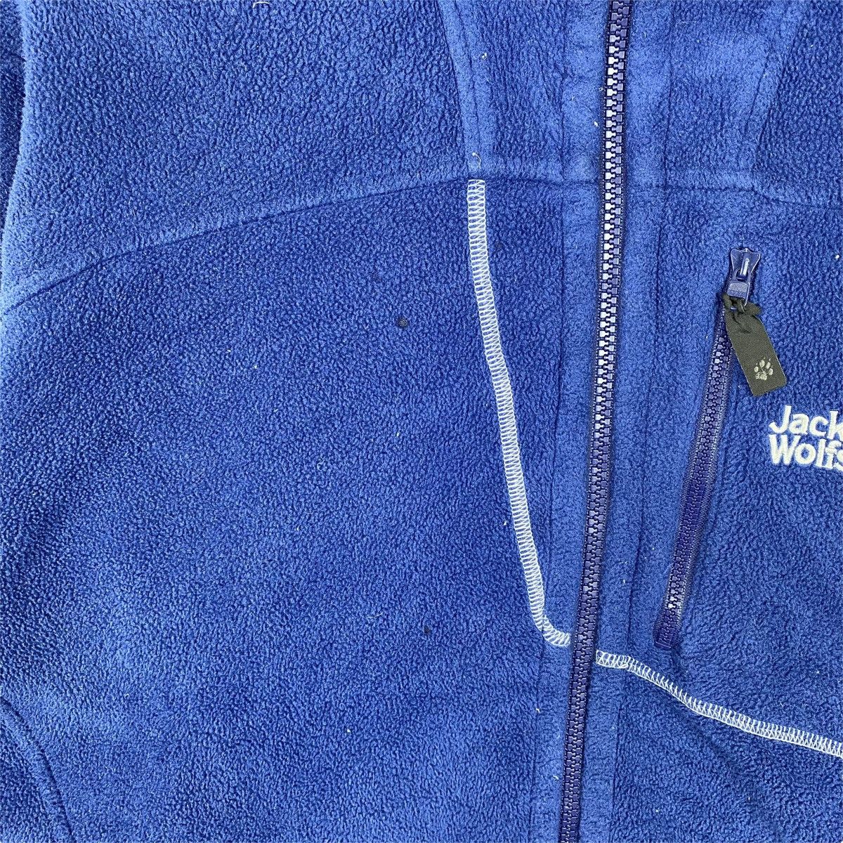 Jack Wolfskin × Vintage Vintage JACK WOLFSKINS Small Logo Fleece Sweater Jacket Size US XL / EU 56 / 4 - 8 Thumbnail