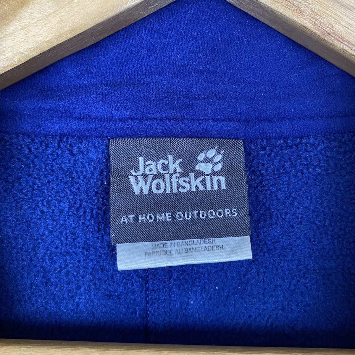 Jack Wolfskin × Vintage Vintage JACK WOLFSKINS Small Logo Fleece Sweater Jacket Size US XL / EU 56 / 4 - 5 Thumbnail