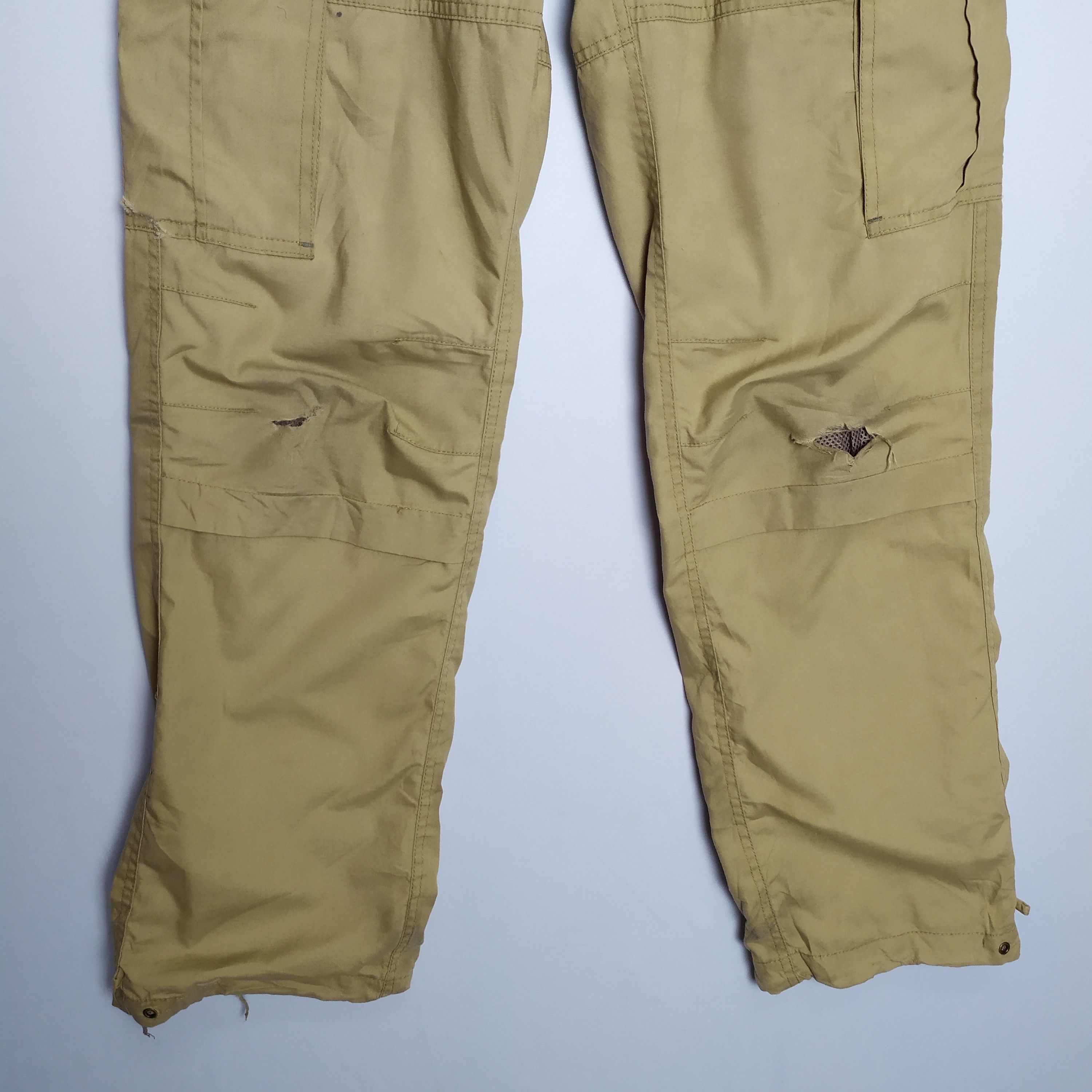 Japanese Brand OUTDOOR PRODUCTS CARGO PANTS DAMAGE KNEE Size US 28 / EU 44 - 5 Thumbnail